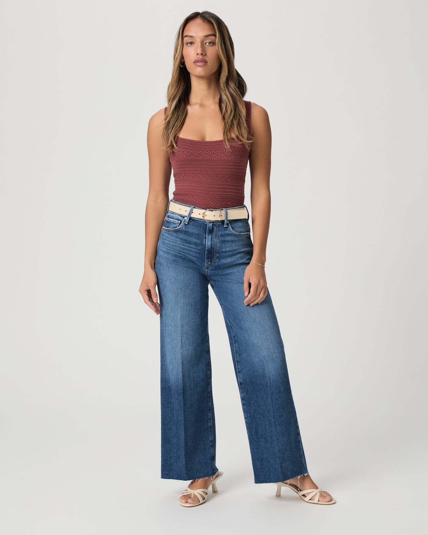 Anessa Petite 29 Inch Wide Leg Jean - Novelist 23