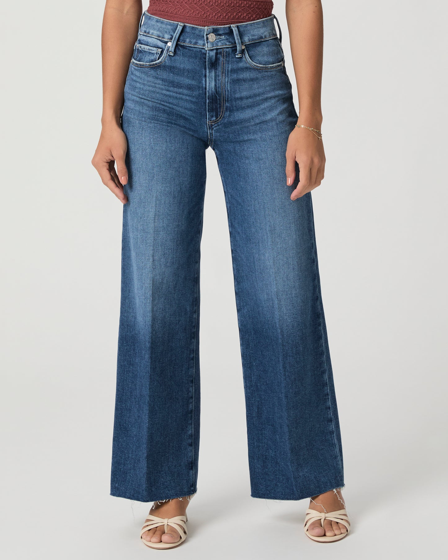 Anessa Petite 29 Inch Wide Leg Jean - Novelist 23