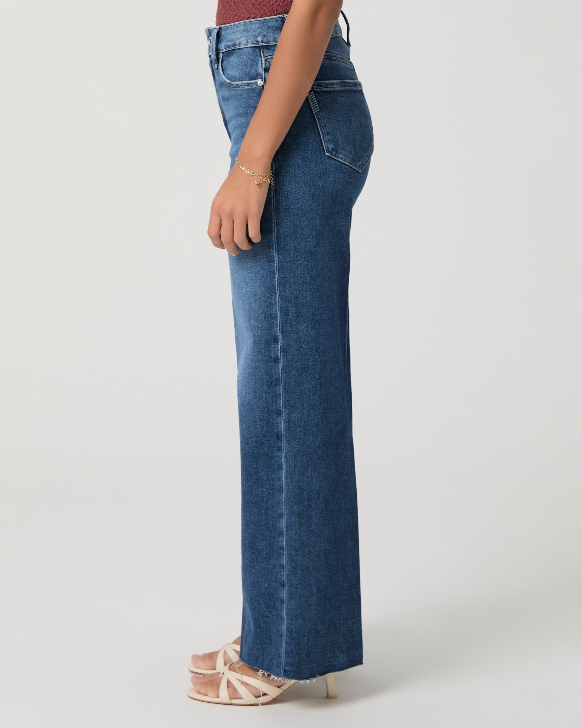 Anessa Petite 29 Inch Wide Leg Jean - Novelist 23
