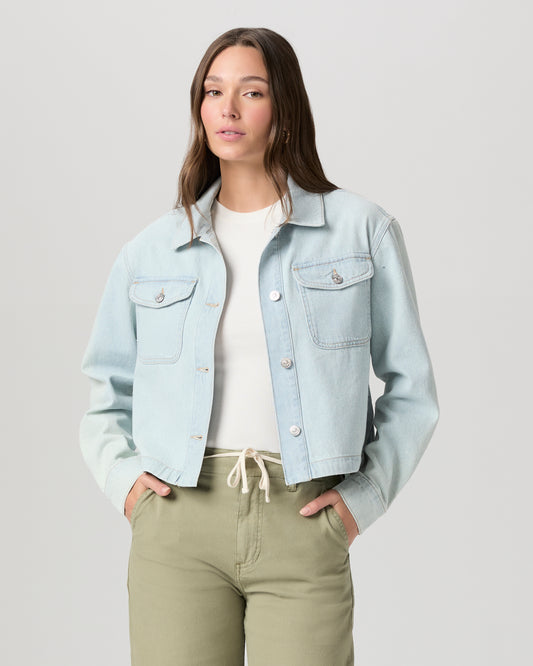 Natalia Cropped Shacket - Windward XXS