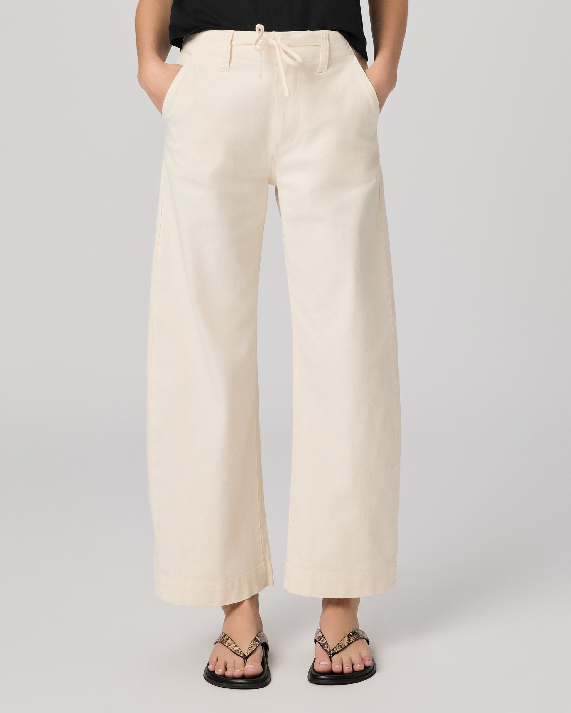 Arellia Ankle Barrel Leg - Quartz Sand 23