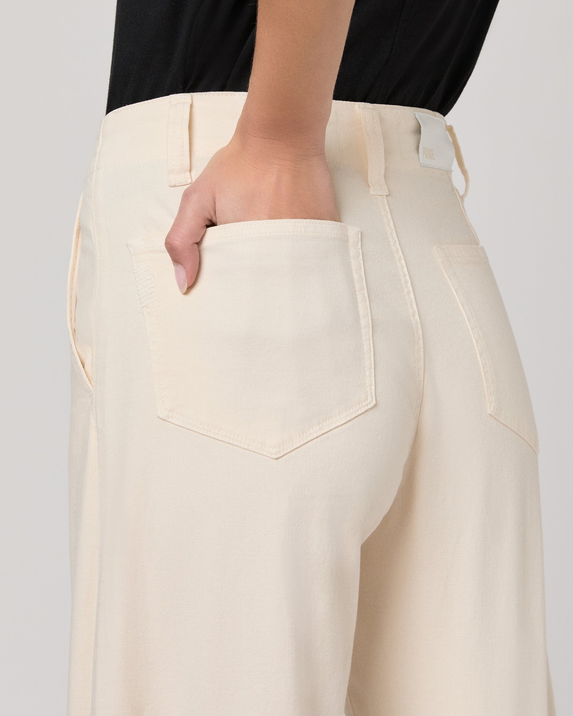 Arellia Ankle Barrel Leg - Quartz Sand 23