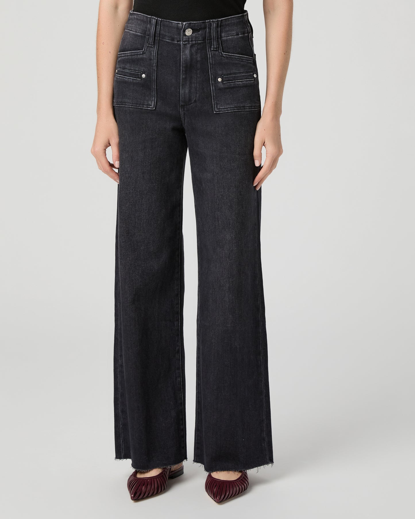 Anessa 31 Inch Wide Leg - Space Black 23
