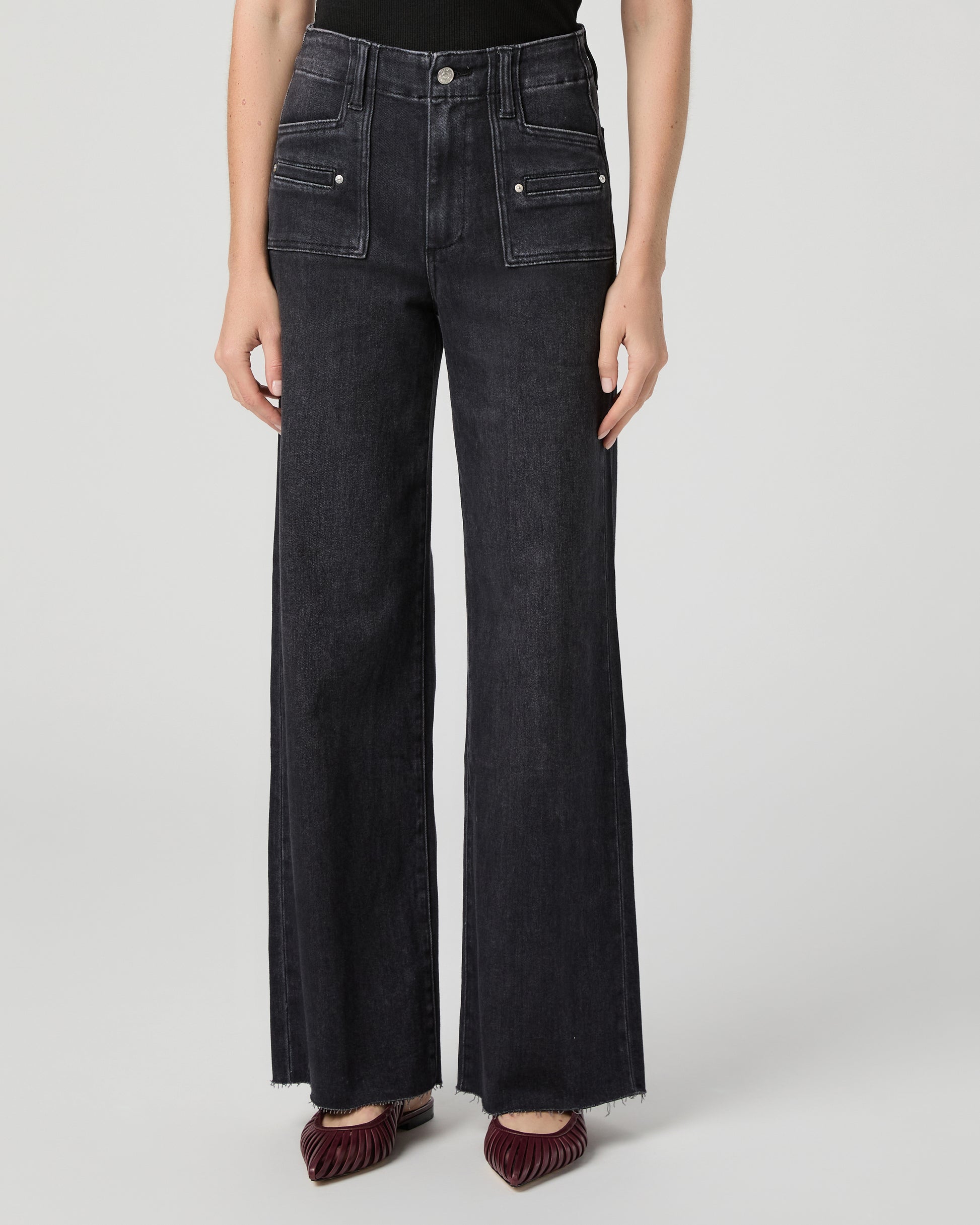 Anessa 31 Inch Wide Leg - Space Black 23