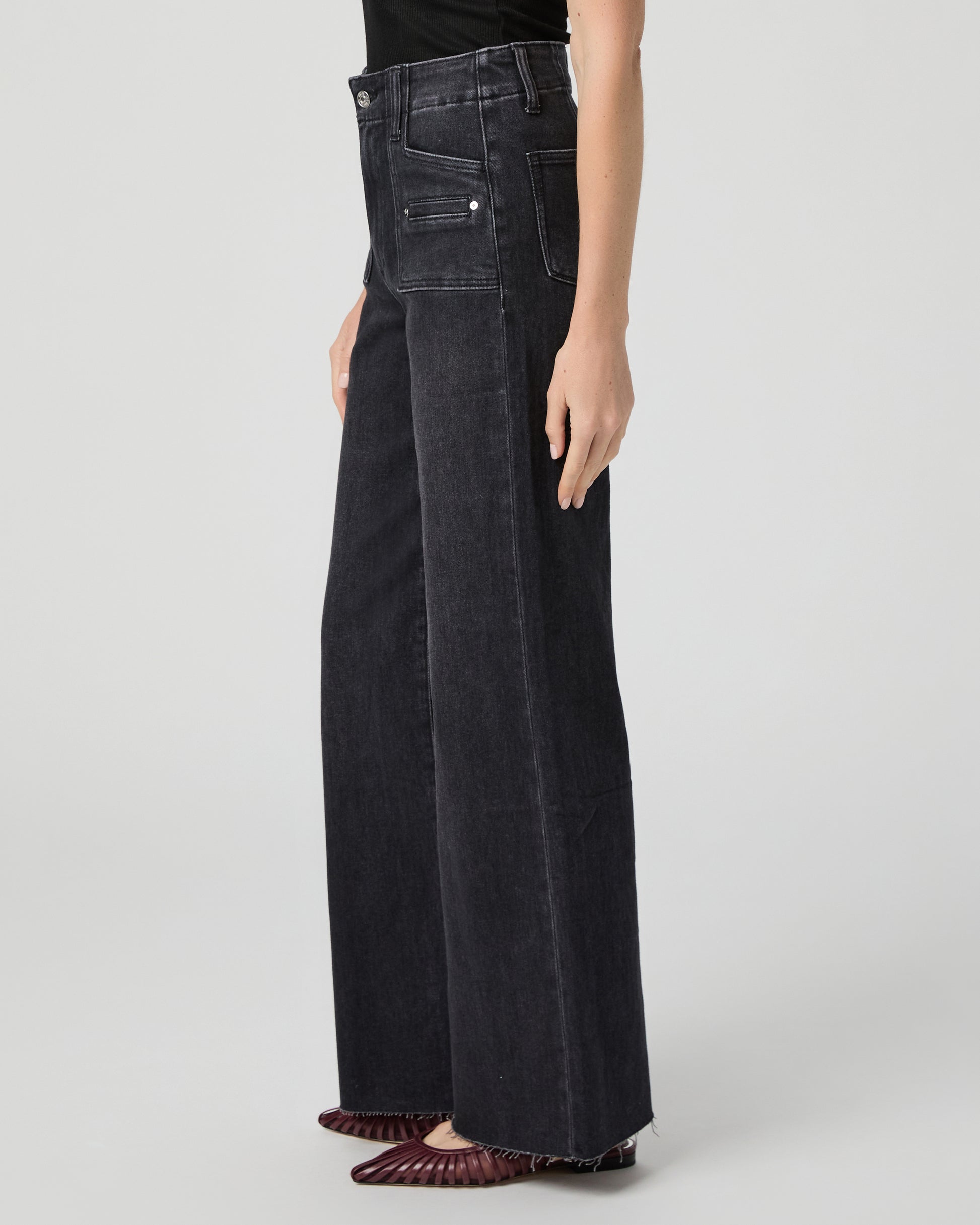 Anessa 31 Inch Wide Leg - Space Black 23