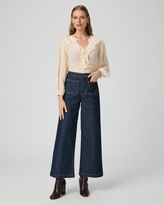 Harper Ankle Wide Leg Jean - Amora 23