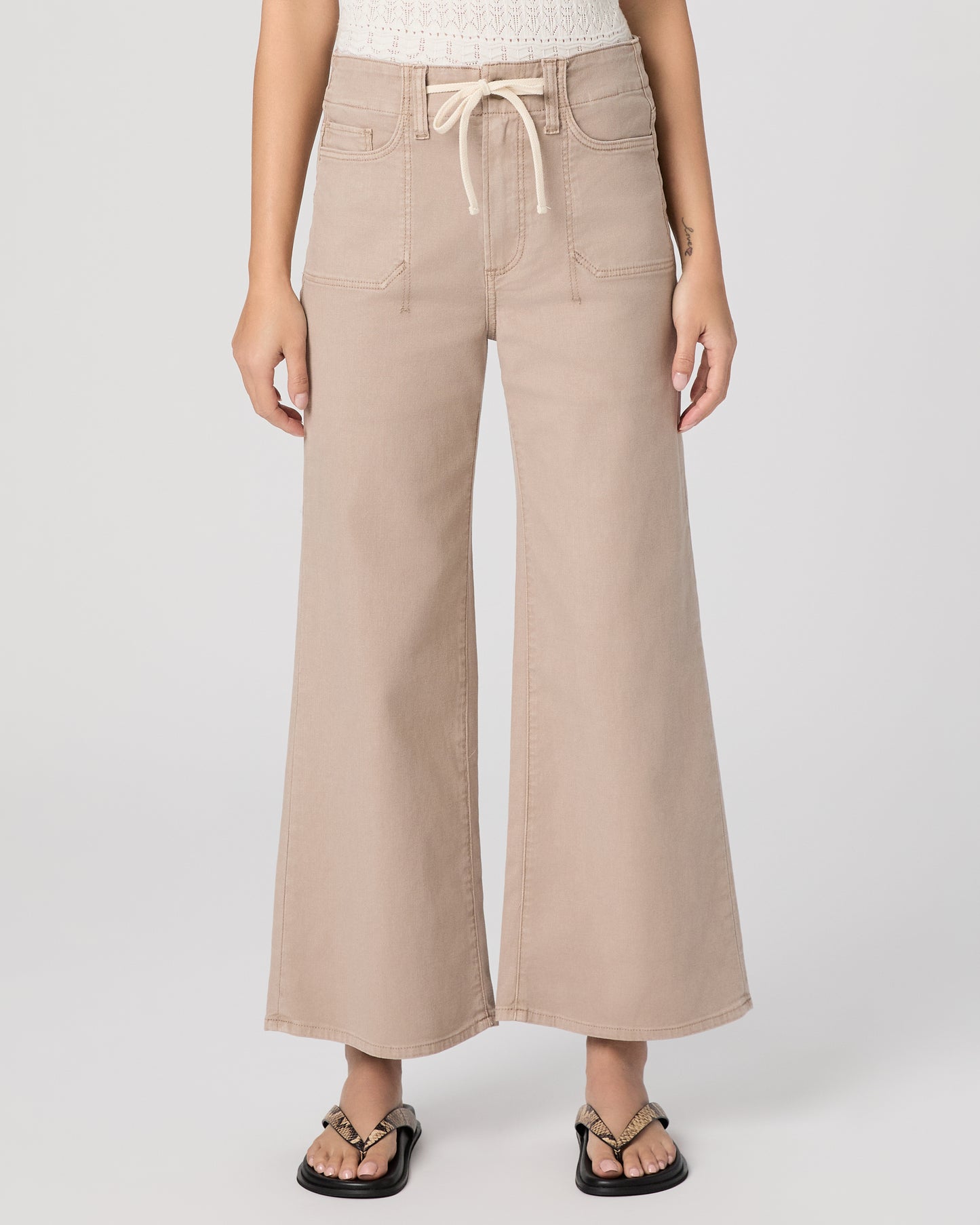 Ari Petite Wide Leg Pant - Vintage Utaupia 23
