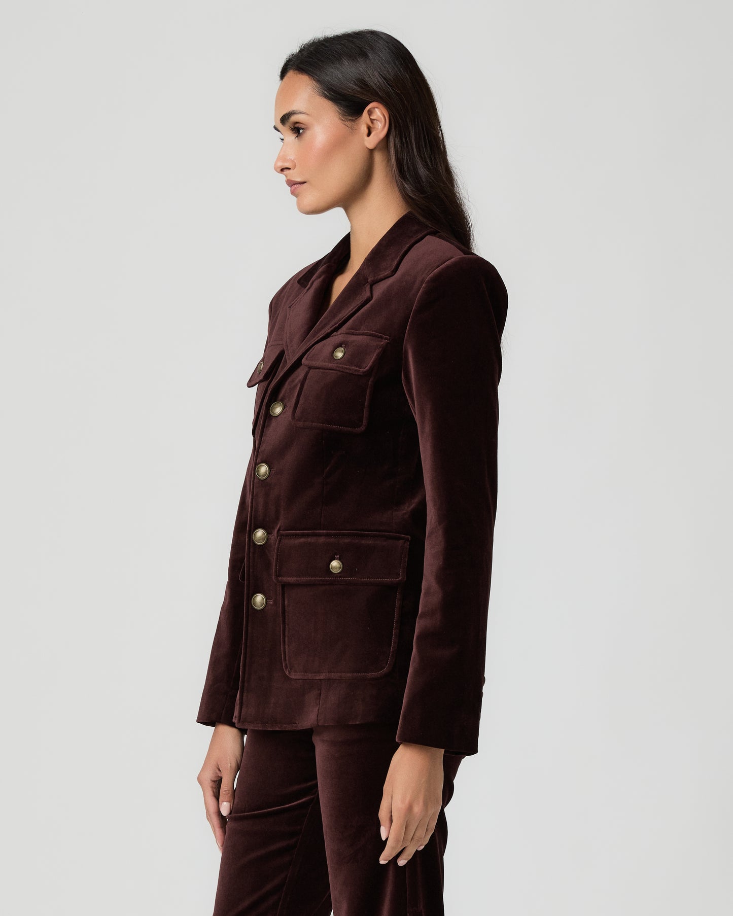 Reign Blazer - Aubergine 00