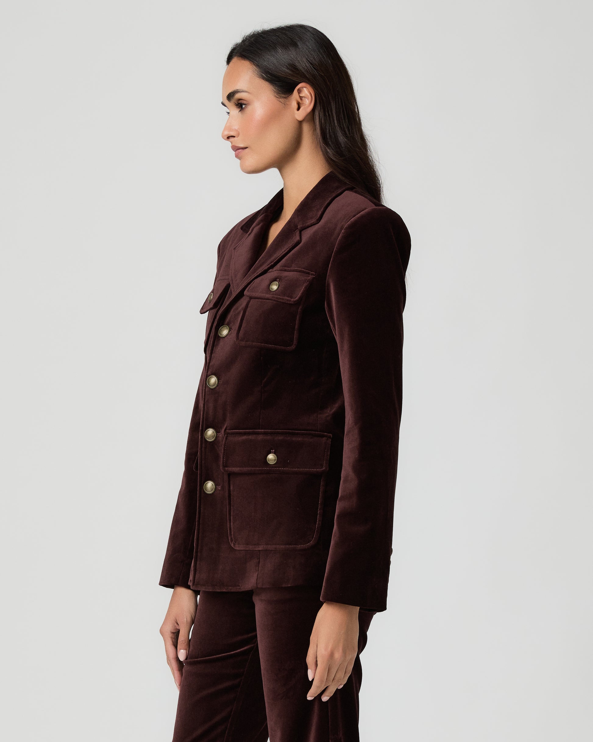 Reign Blazer - Aubergine 00