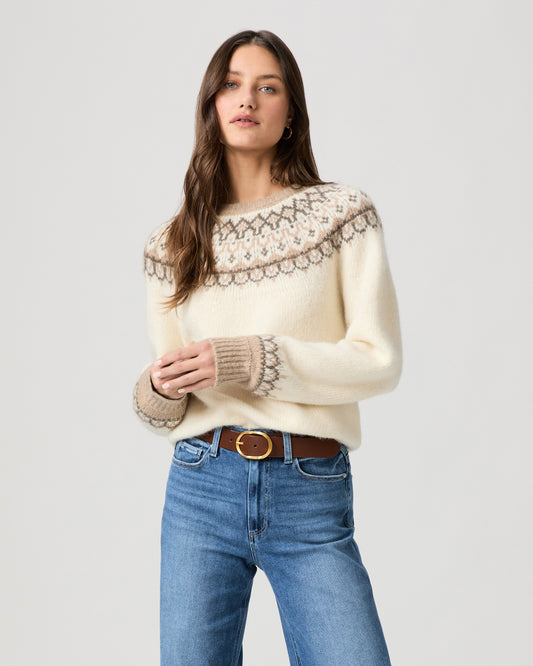 Misha Sweater - Ivory Multi XXS