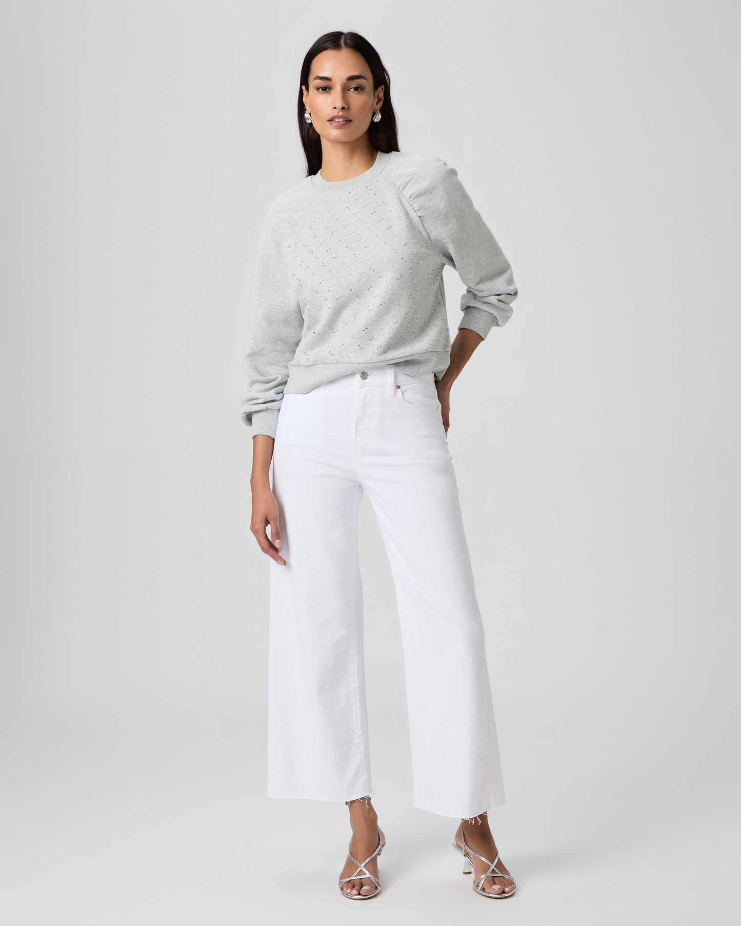 Tricia Sweatshirt - Heather Grey XXS