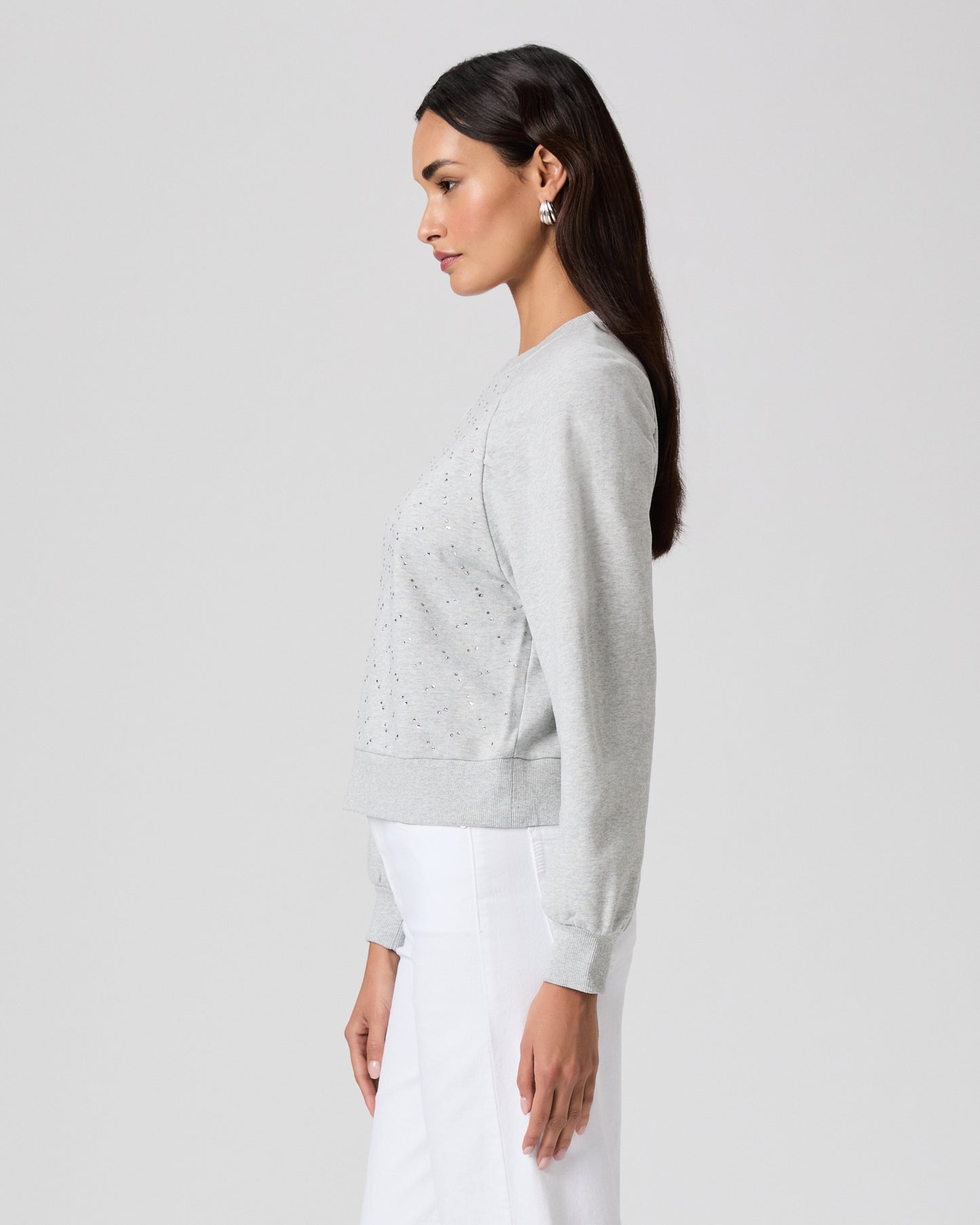 Tricia Sweatshirt - Heather Grey XXS