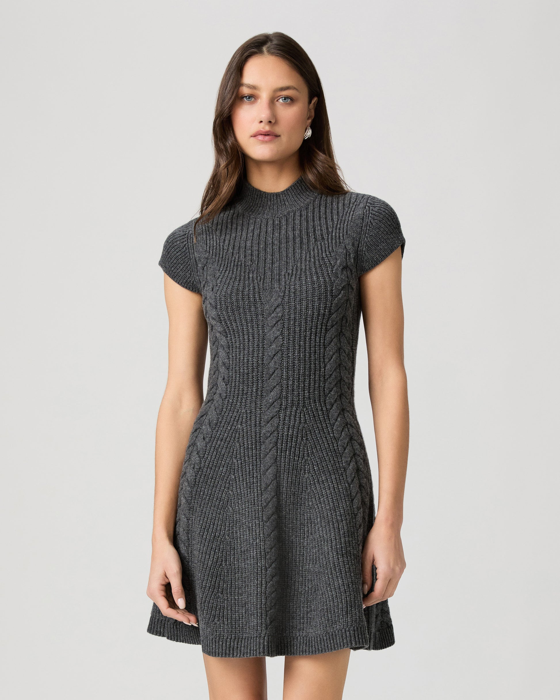 Freya Dress - Dark Charcoal XXS
