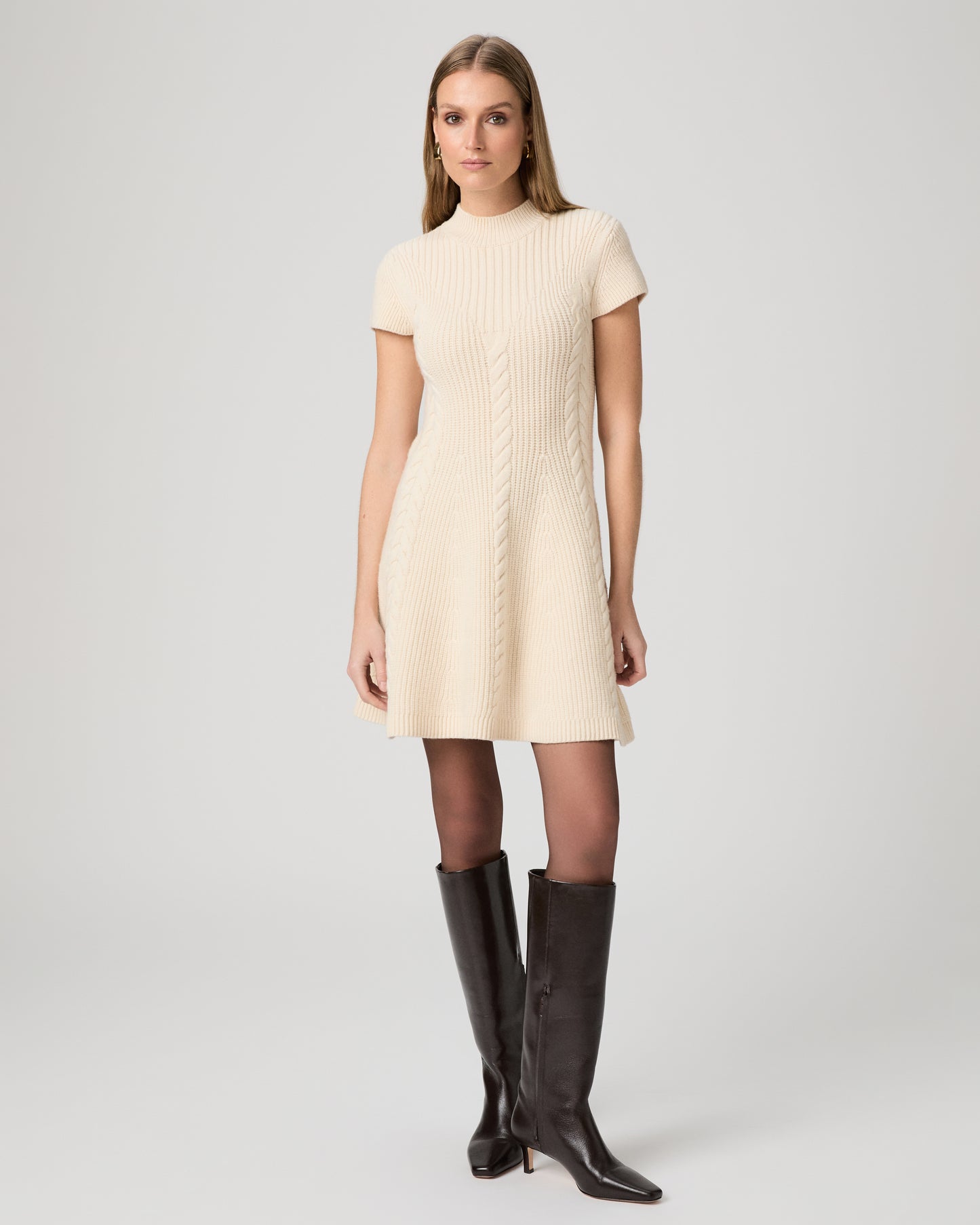 Freya Dress - Latte Foam XXS