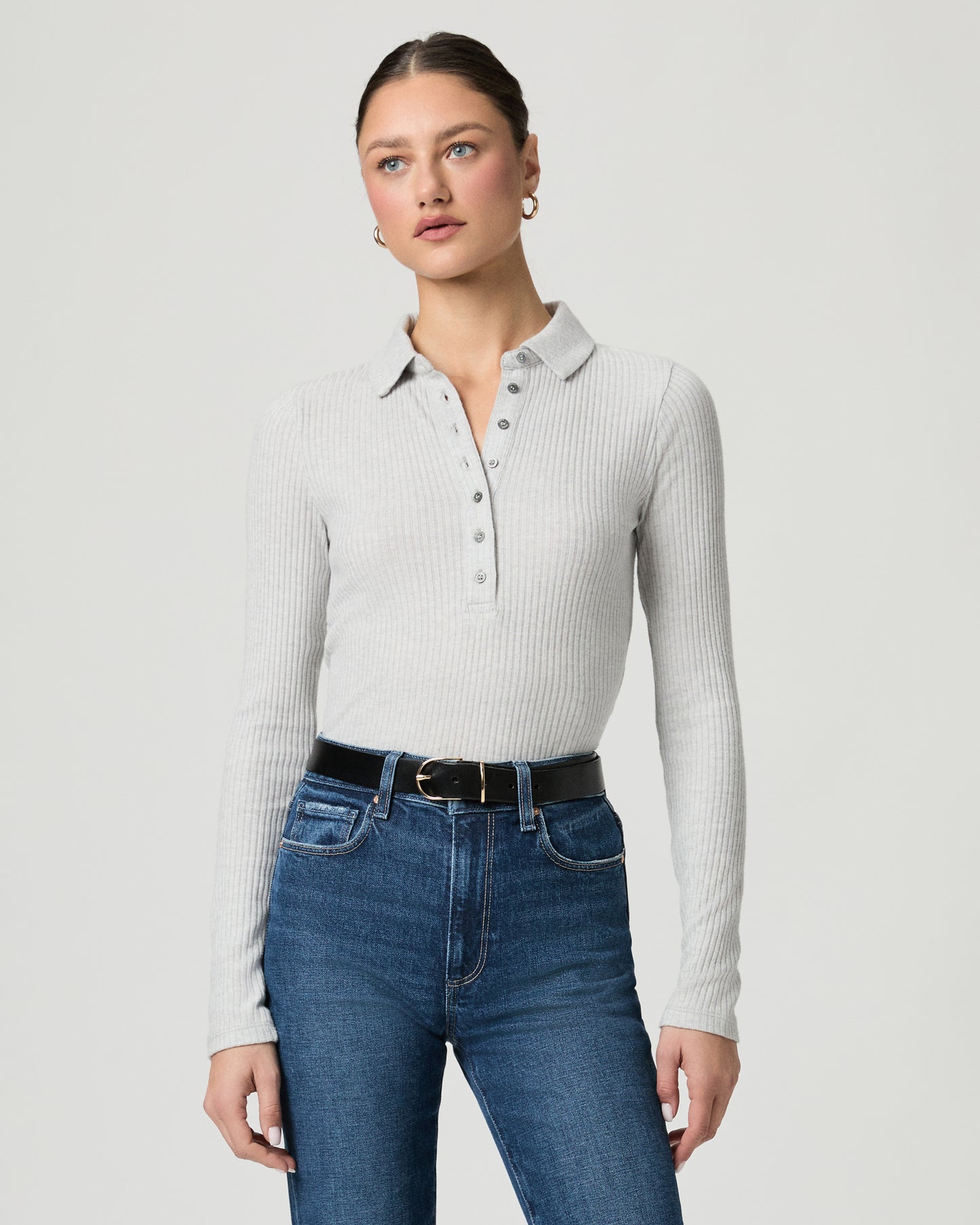 Eden Top - Heather Grey XXS