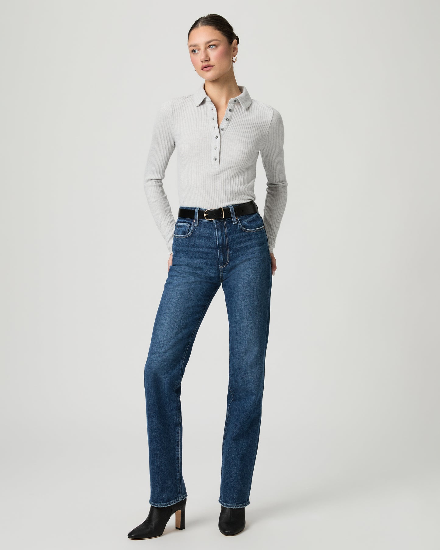 Eden Top - Heather Grey XXS