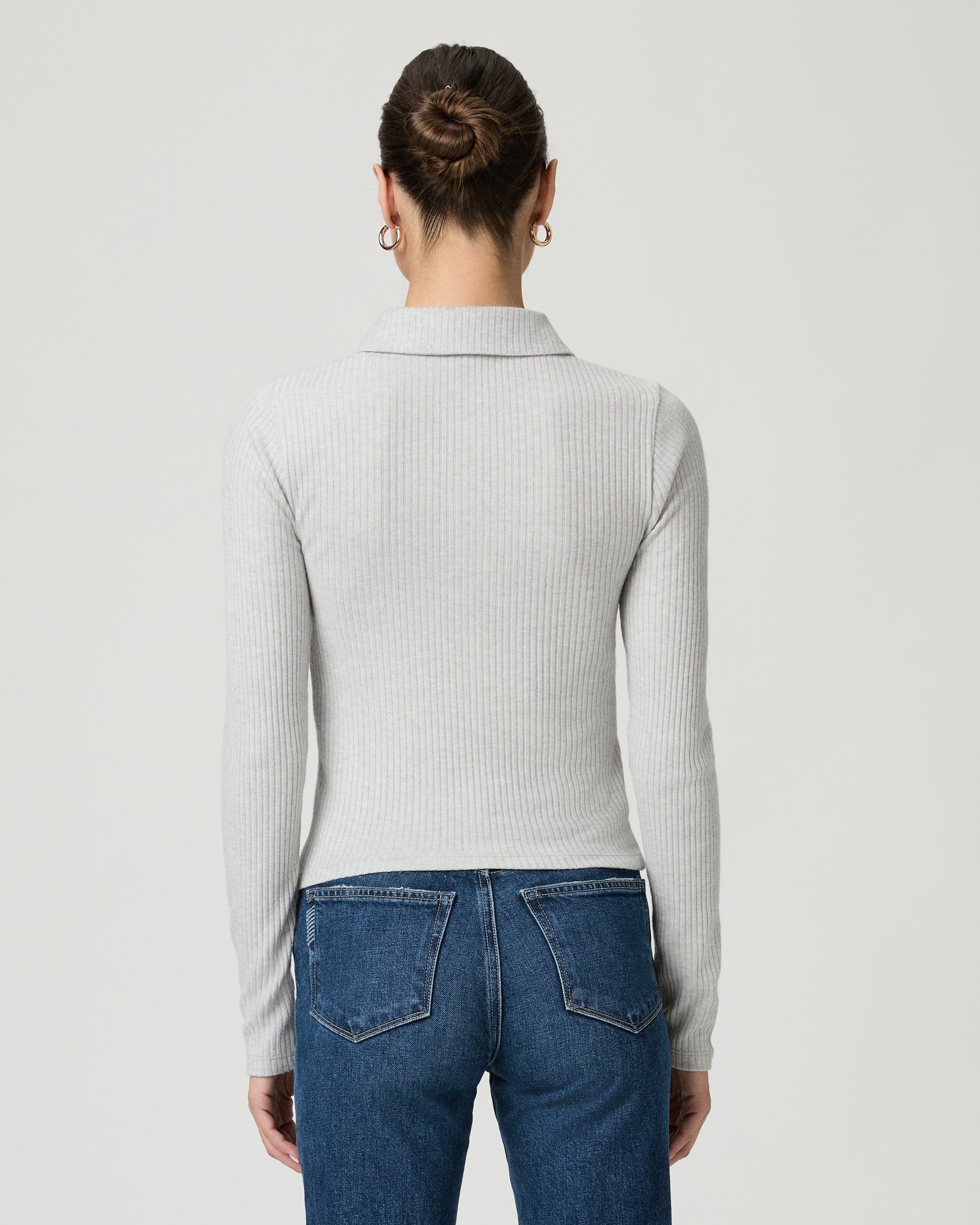 Eden Top - Heather Grey XXS