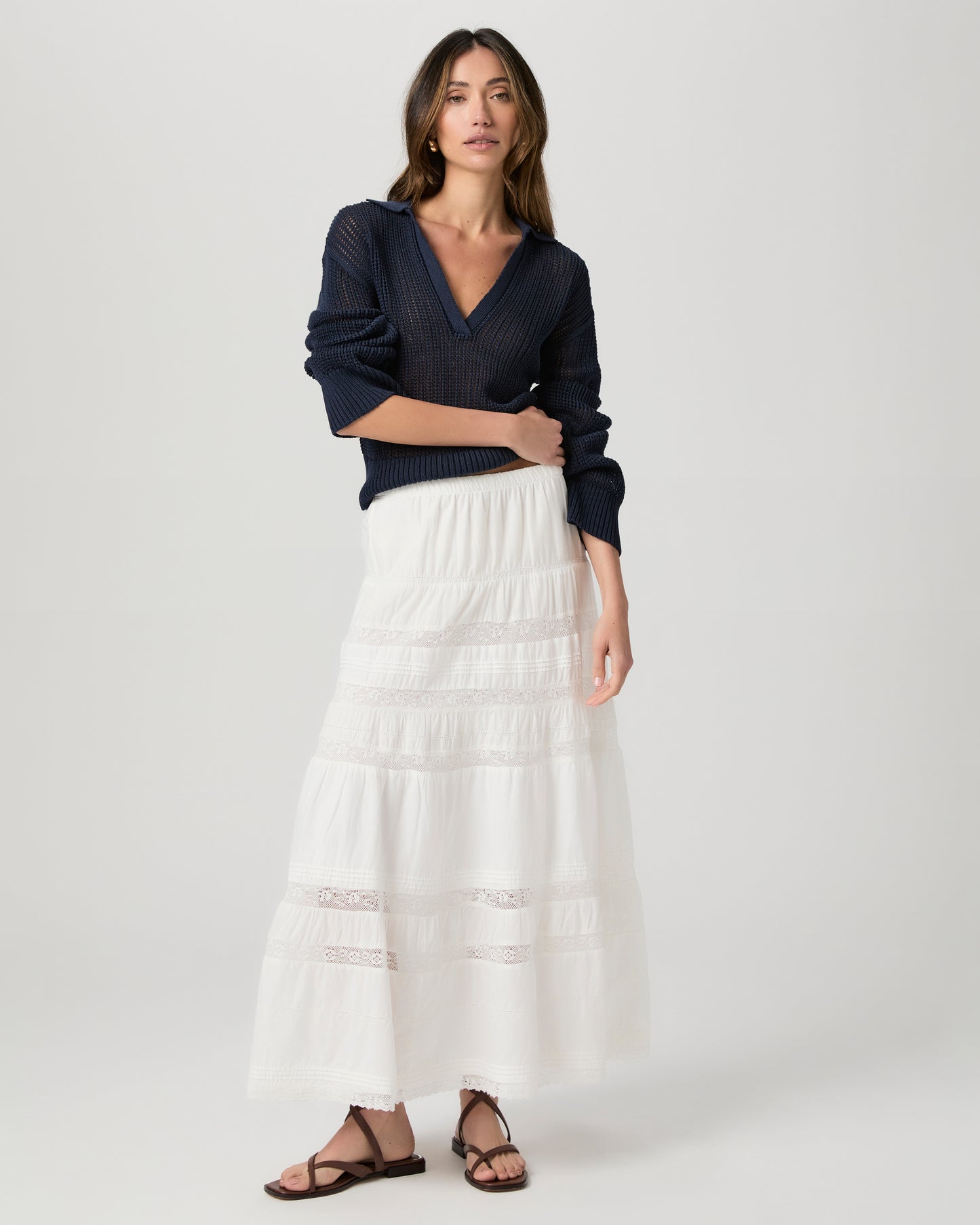 Rivoli Skirt - White XXS
