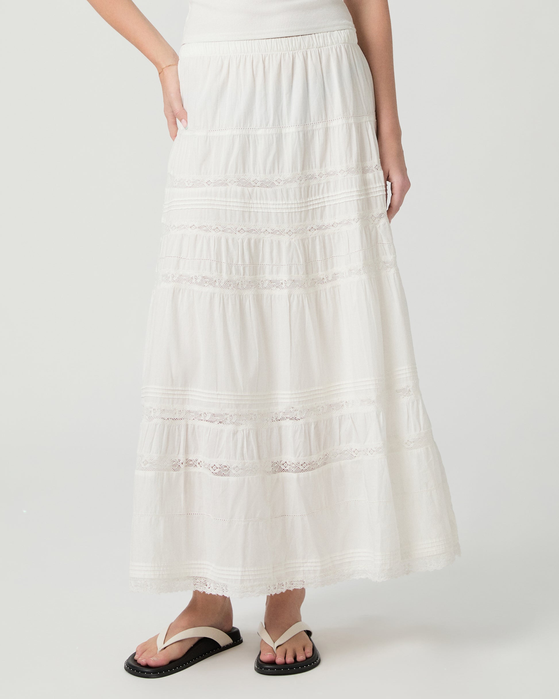 Rivoli Skirt - White XXS