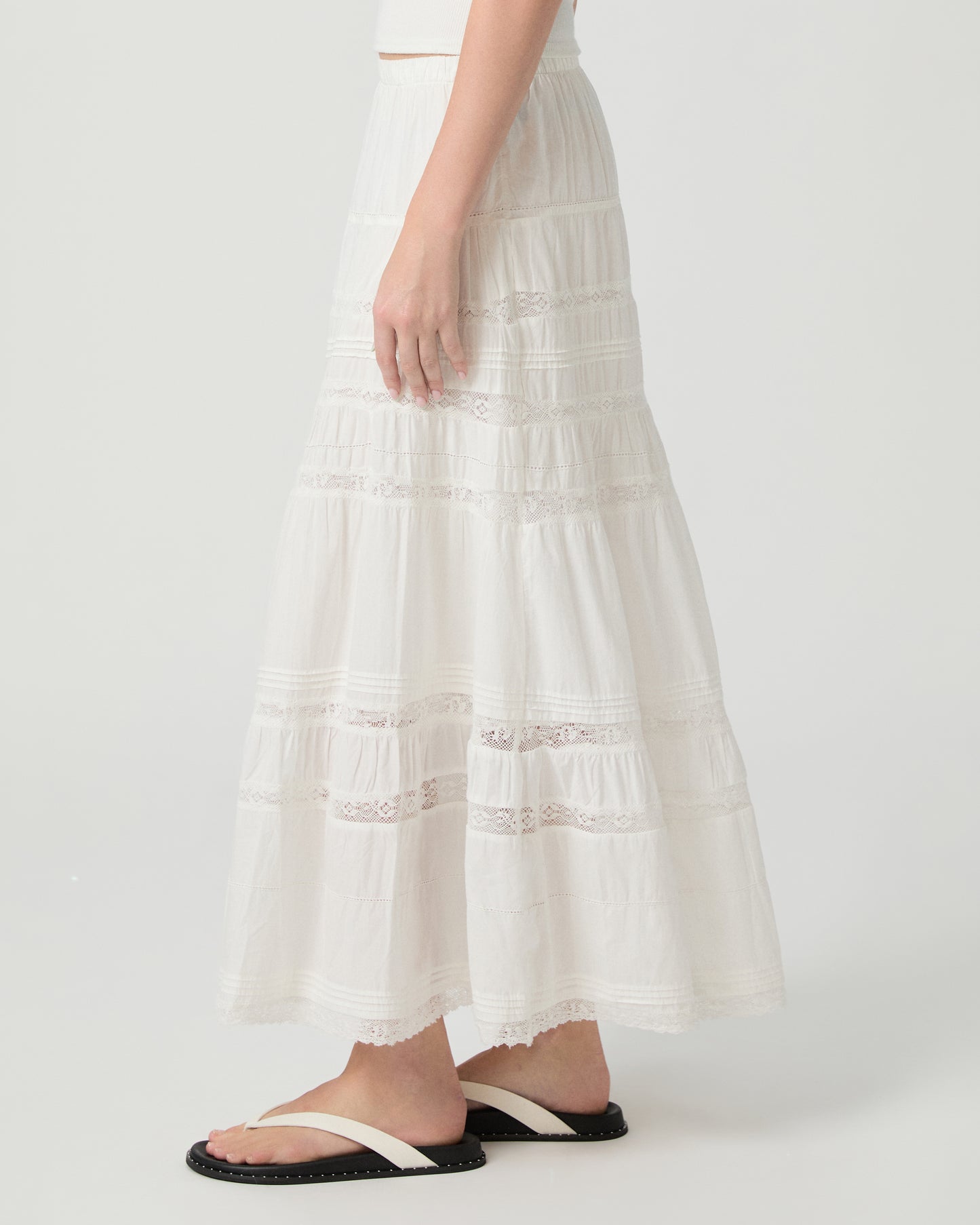 Rivoli Skirt - White XXS