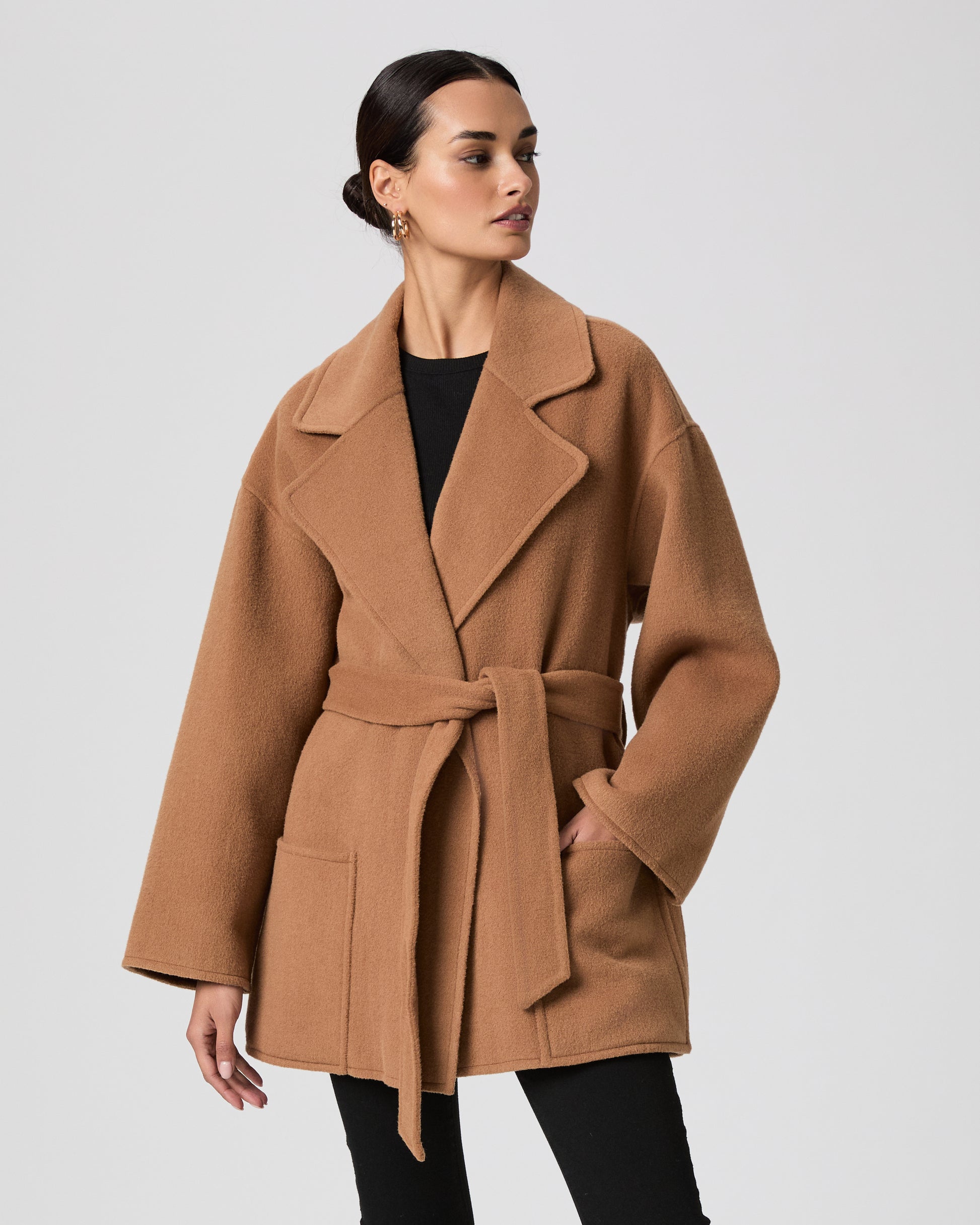 Connery Coat - Camel XXS