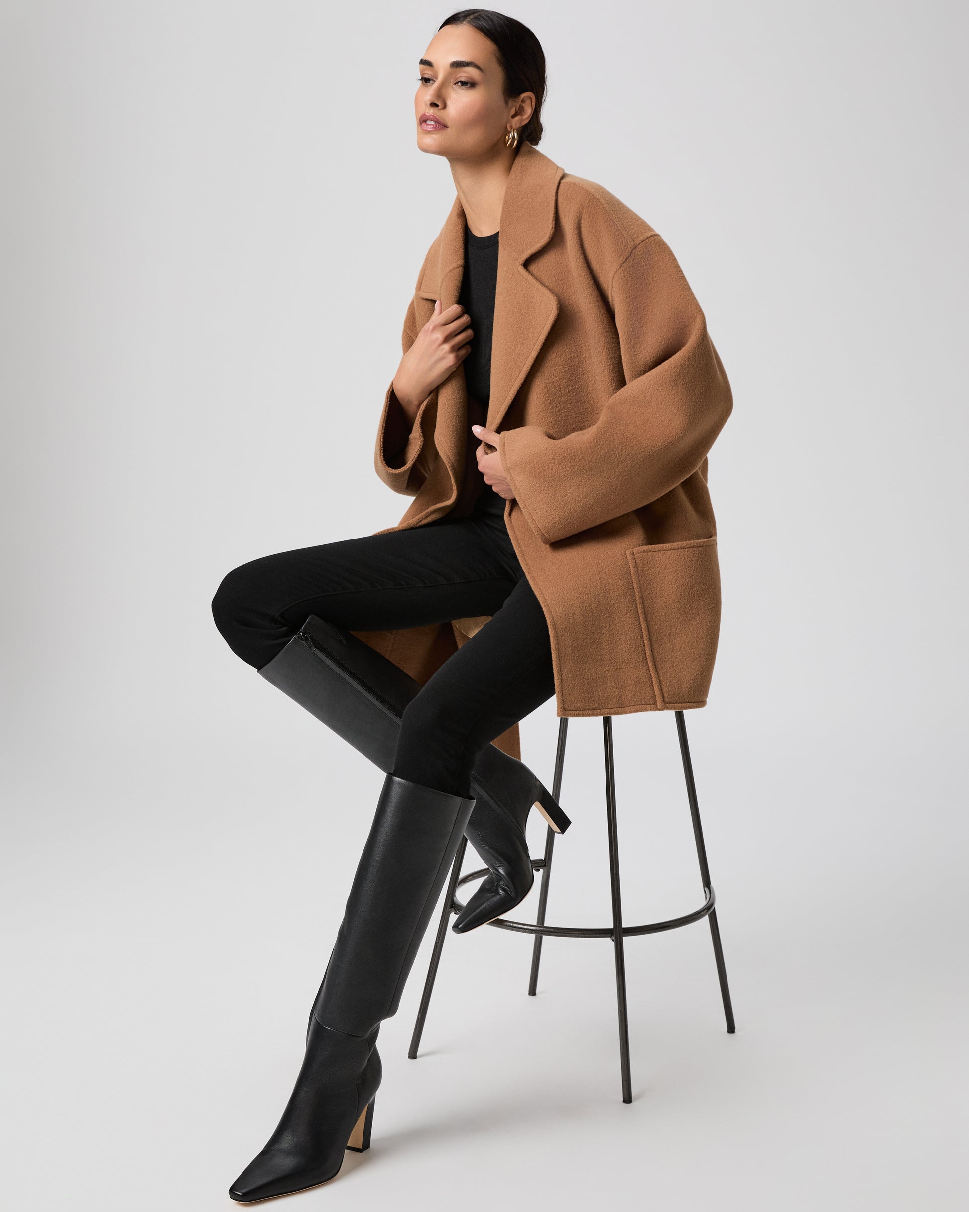 Connery Coat - Camel XXS