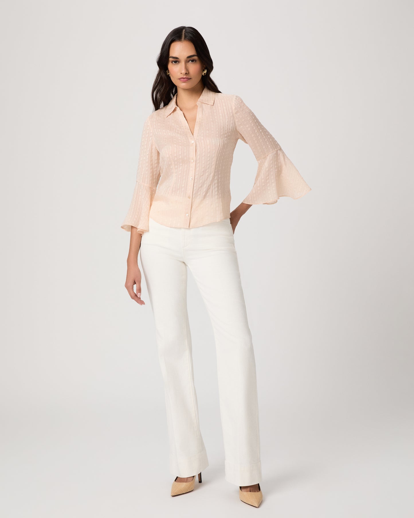 Jasmeet Blouse - Warm Cream XXS