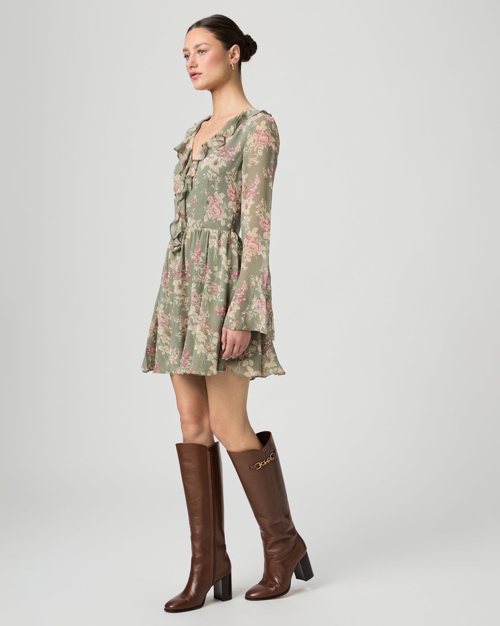 Cecconi Dress - Laurel Multi Silk 00