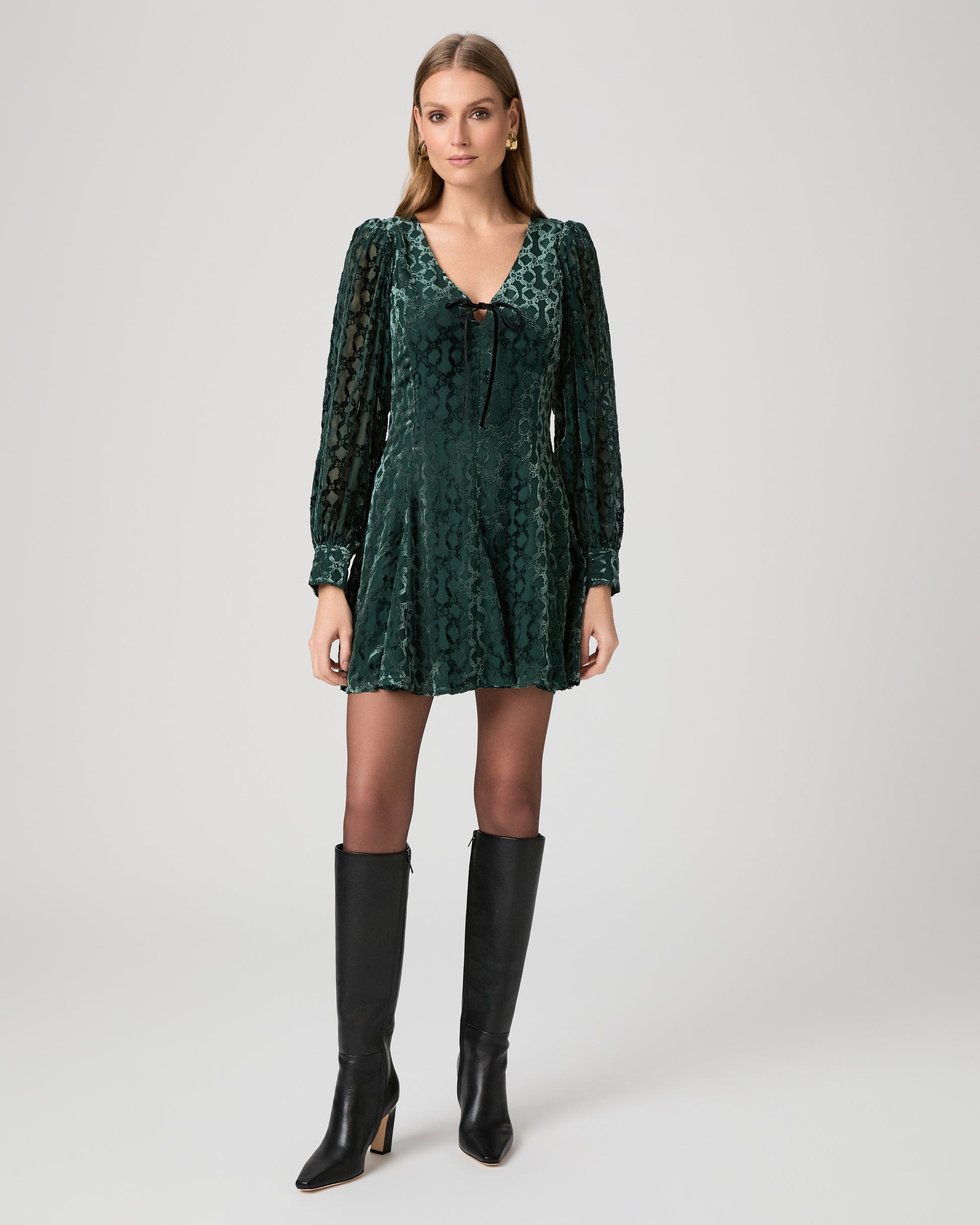 Ambrose Dress - Deep Emerald 00