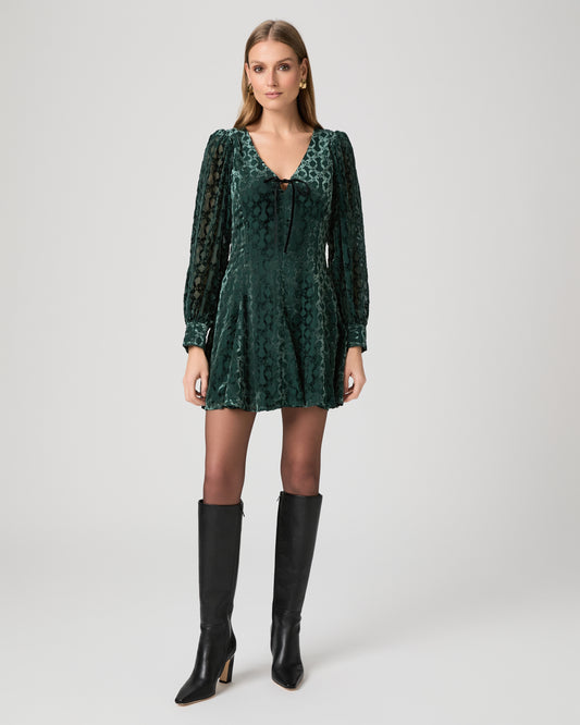 Ambrose Dress - Deep Emerald 00