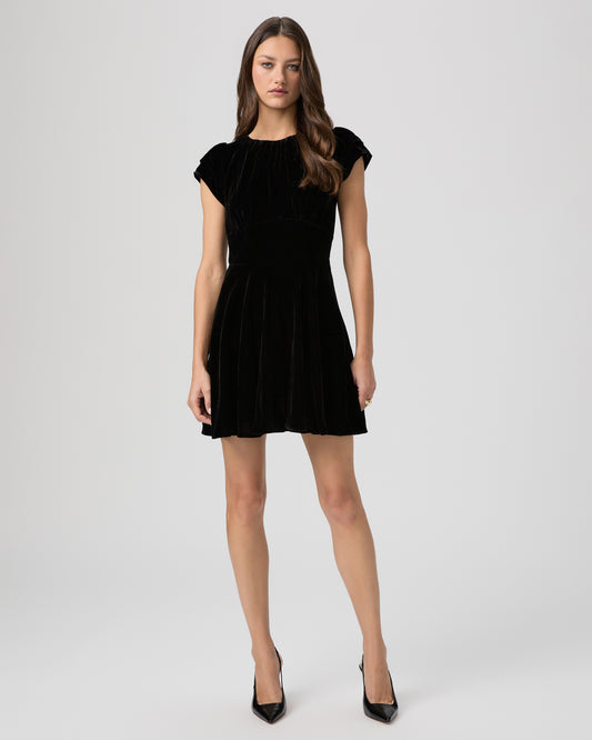 Khai Dress - Black Velvet 00