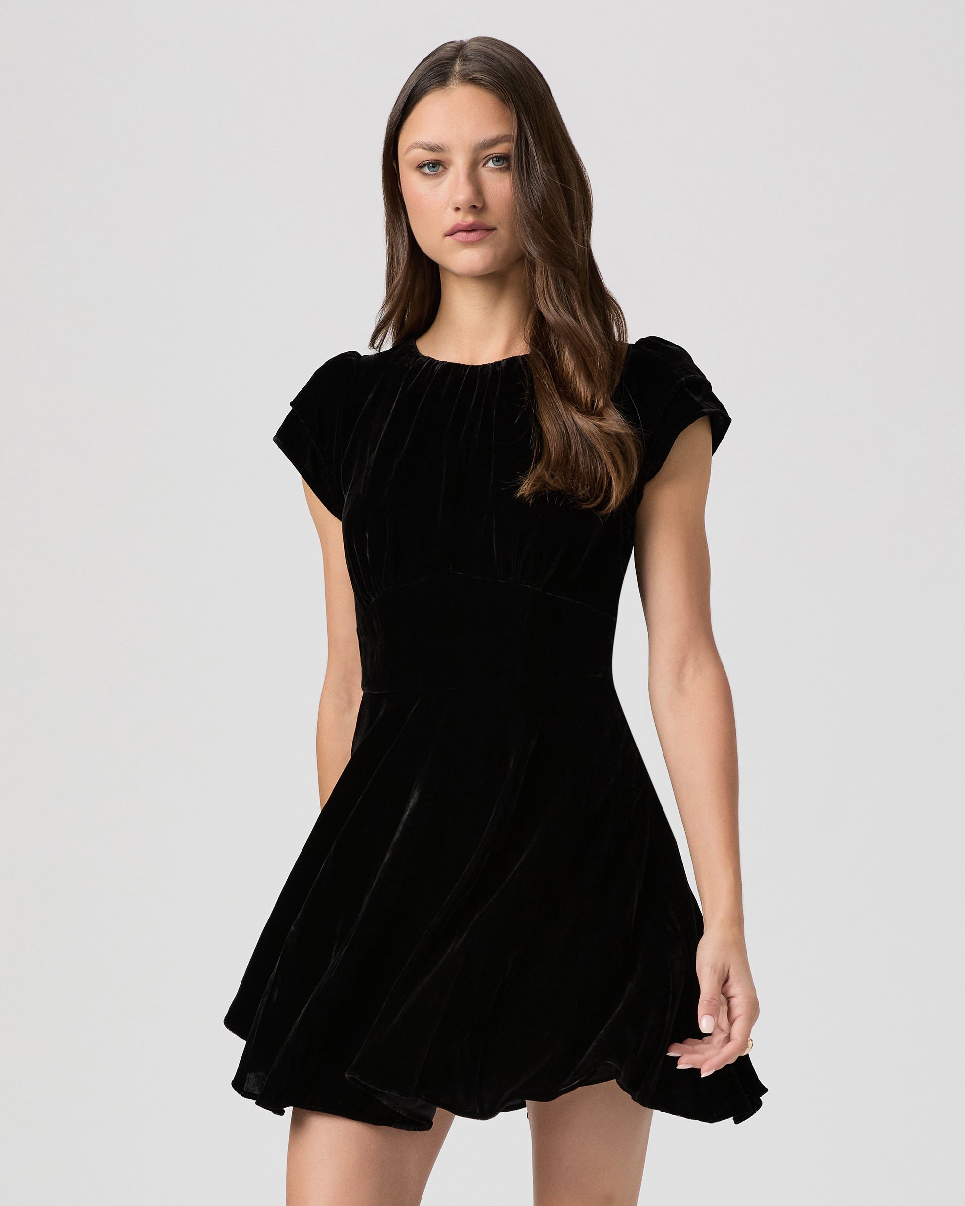 Khai Dress - Black Velvet 00