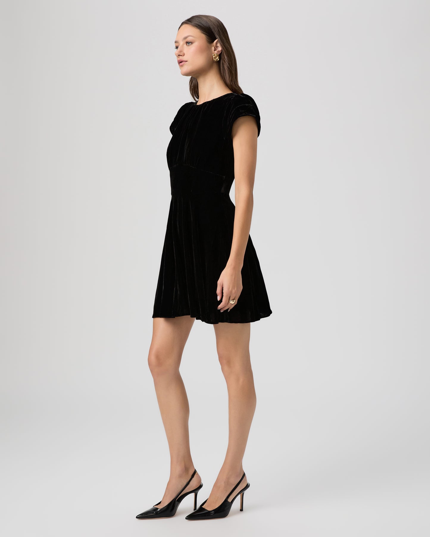Khai Dress - Black Velvet 00