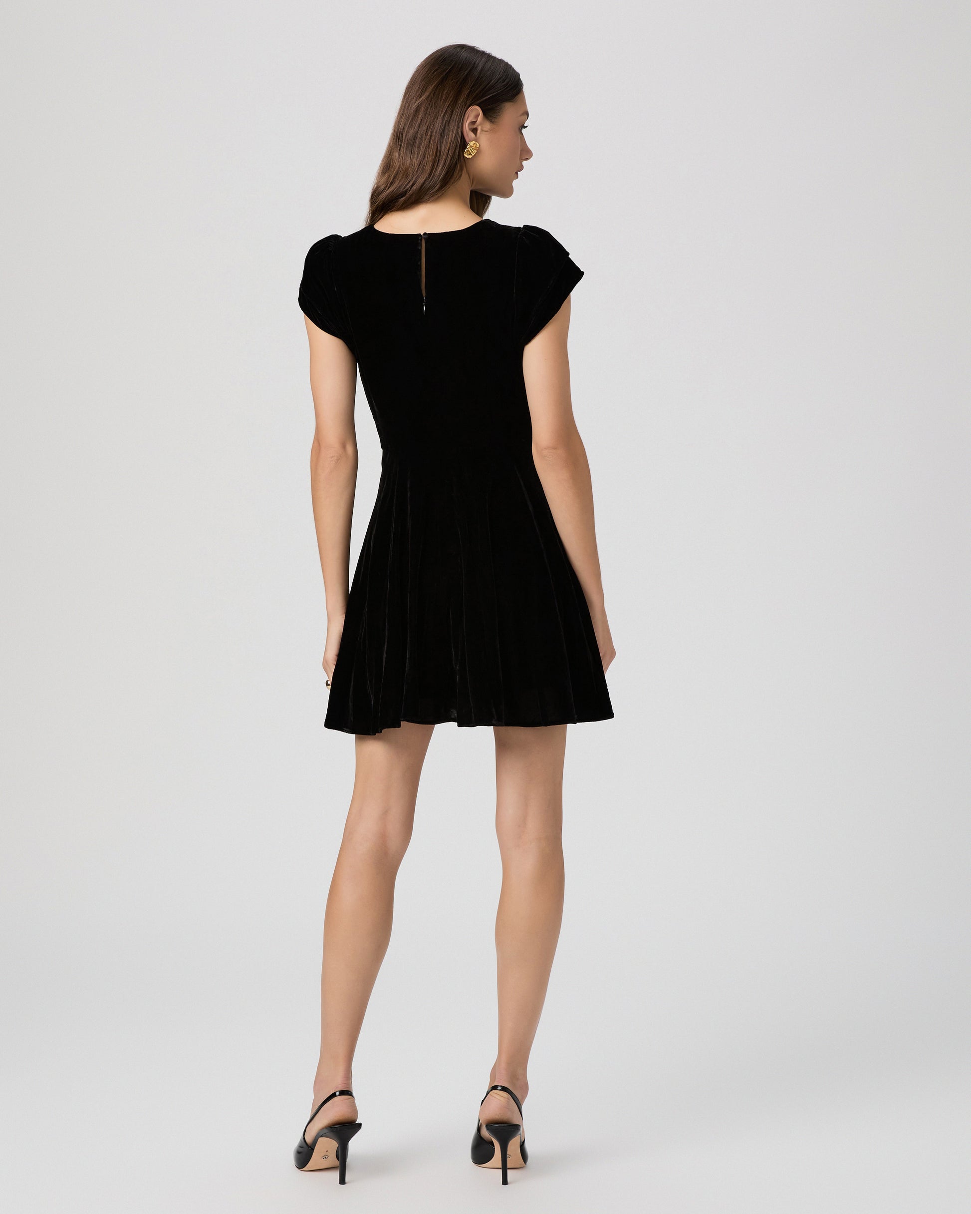 Khai Dress - Black Velvet 00