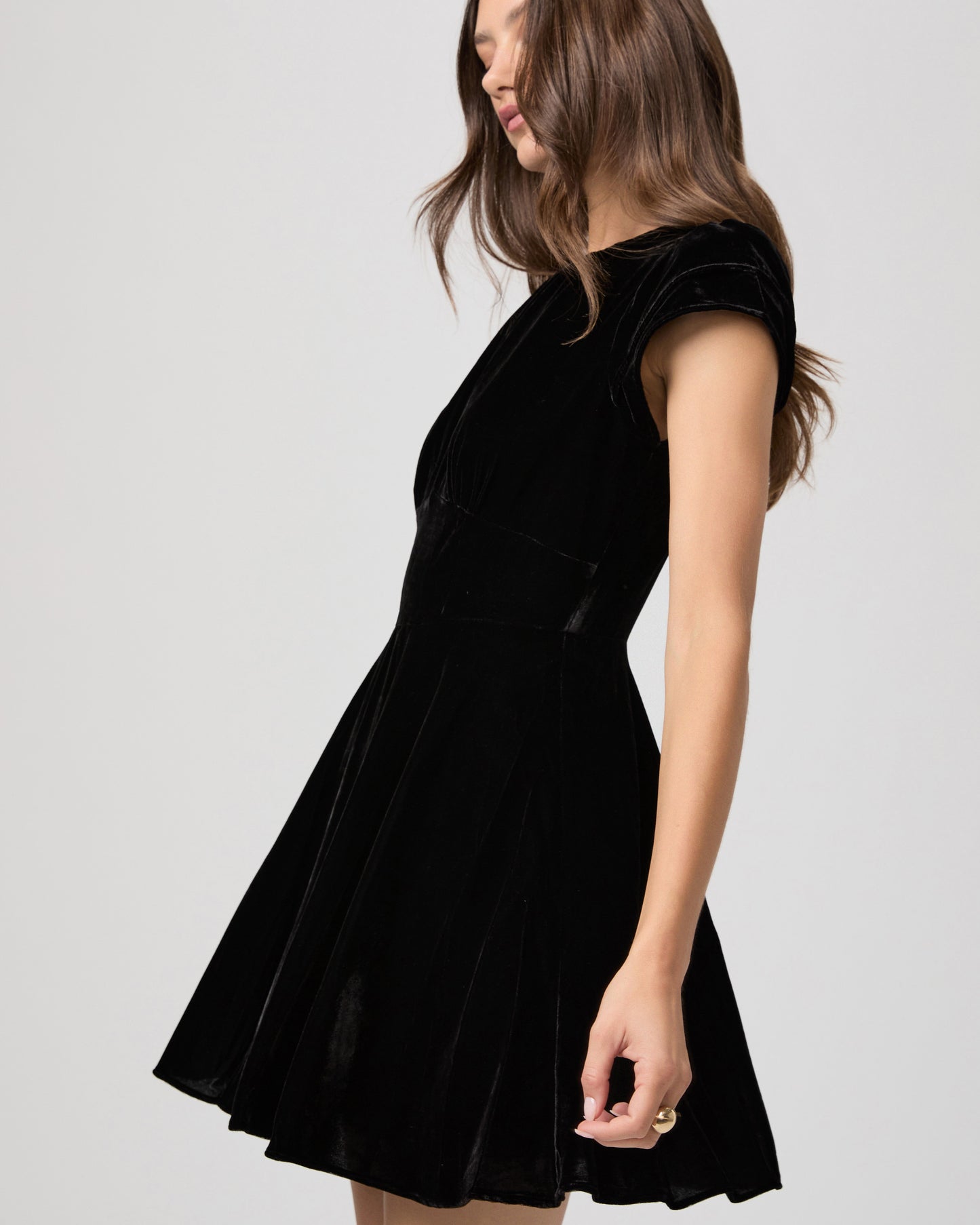 Khai Dress - Black Velvet 00