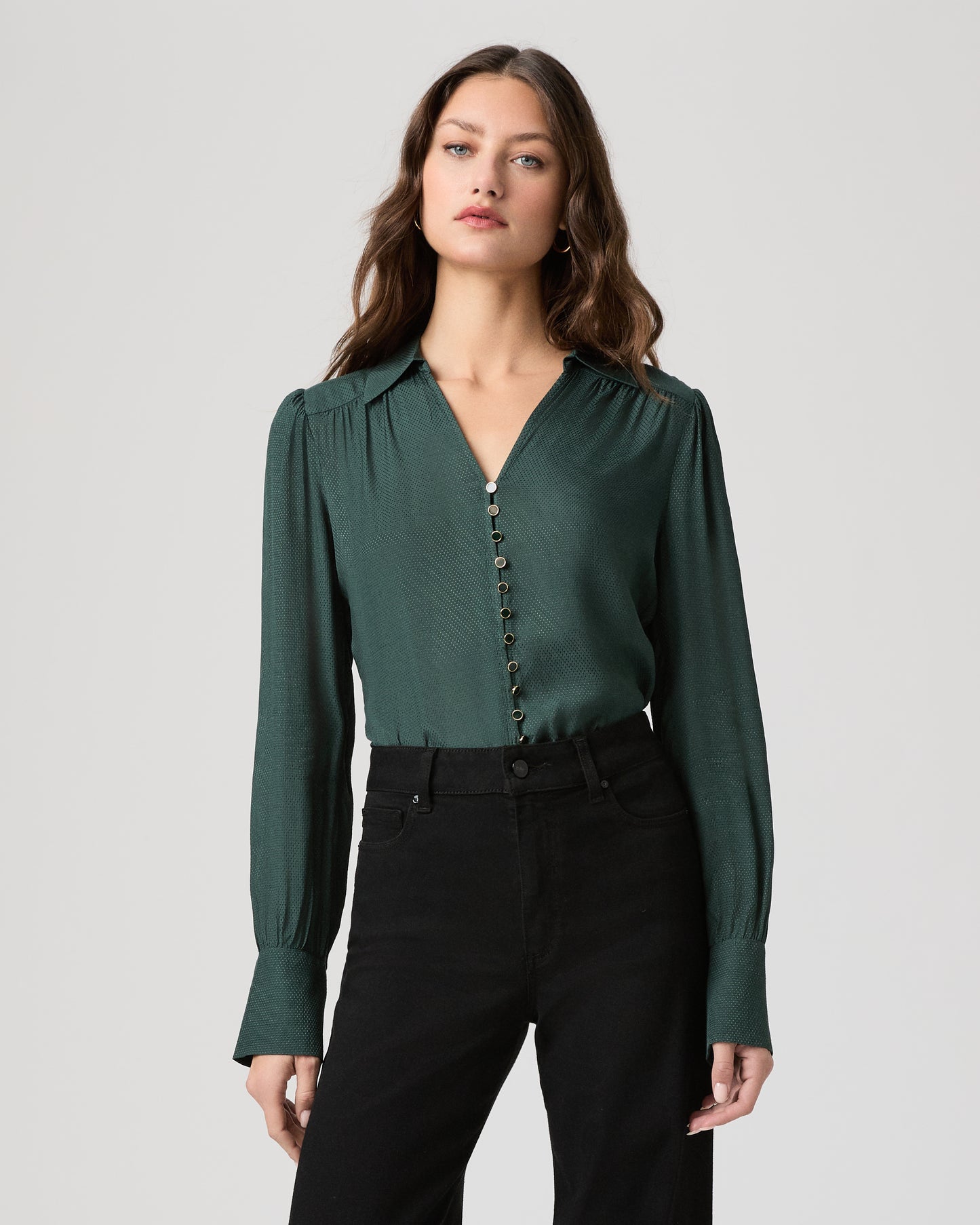 Camu Shirt - Deep Emerald 00