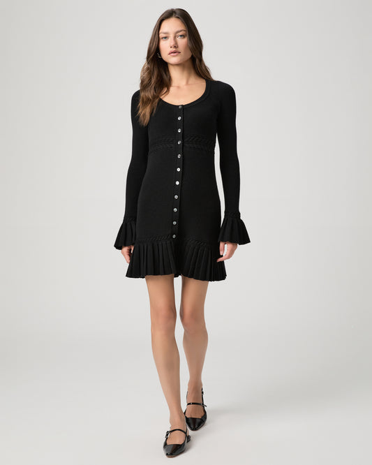 Loretta Dress - Black XXS