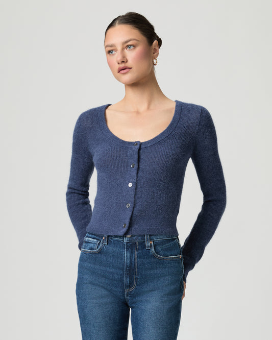 Fortuna Cardigan - Pale Sapphire XXS