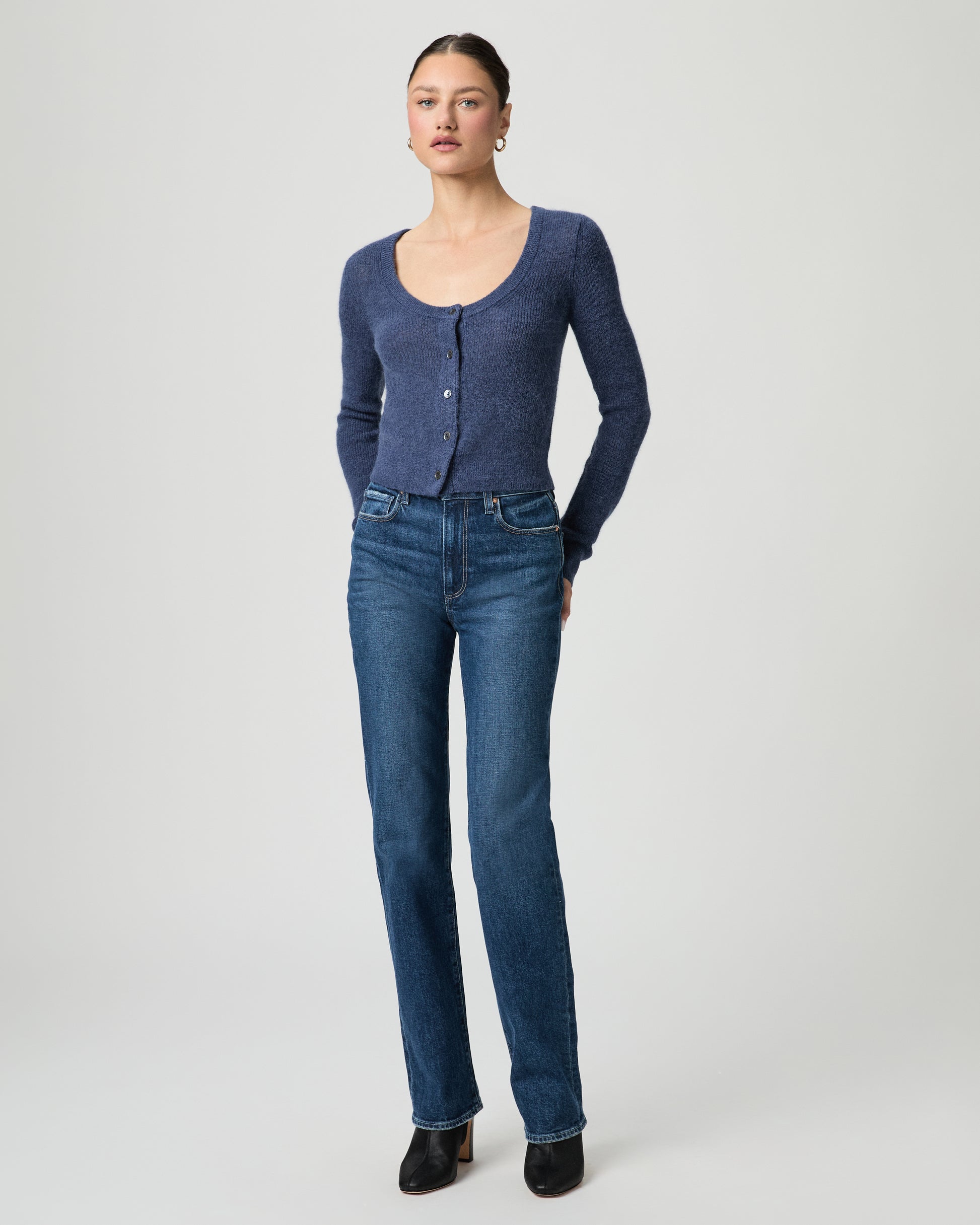 Fortuna Cardigan - Pale Sapphire XXS