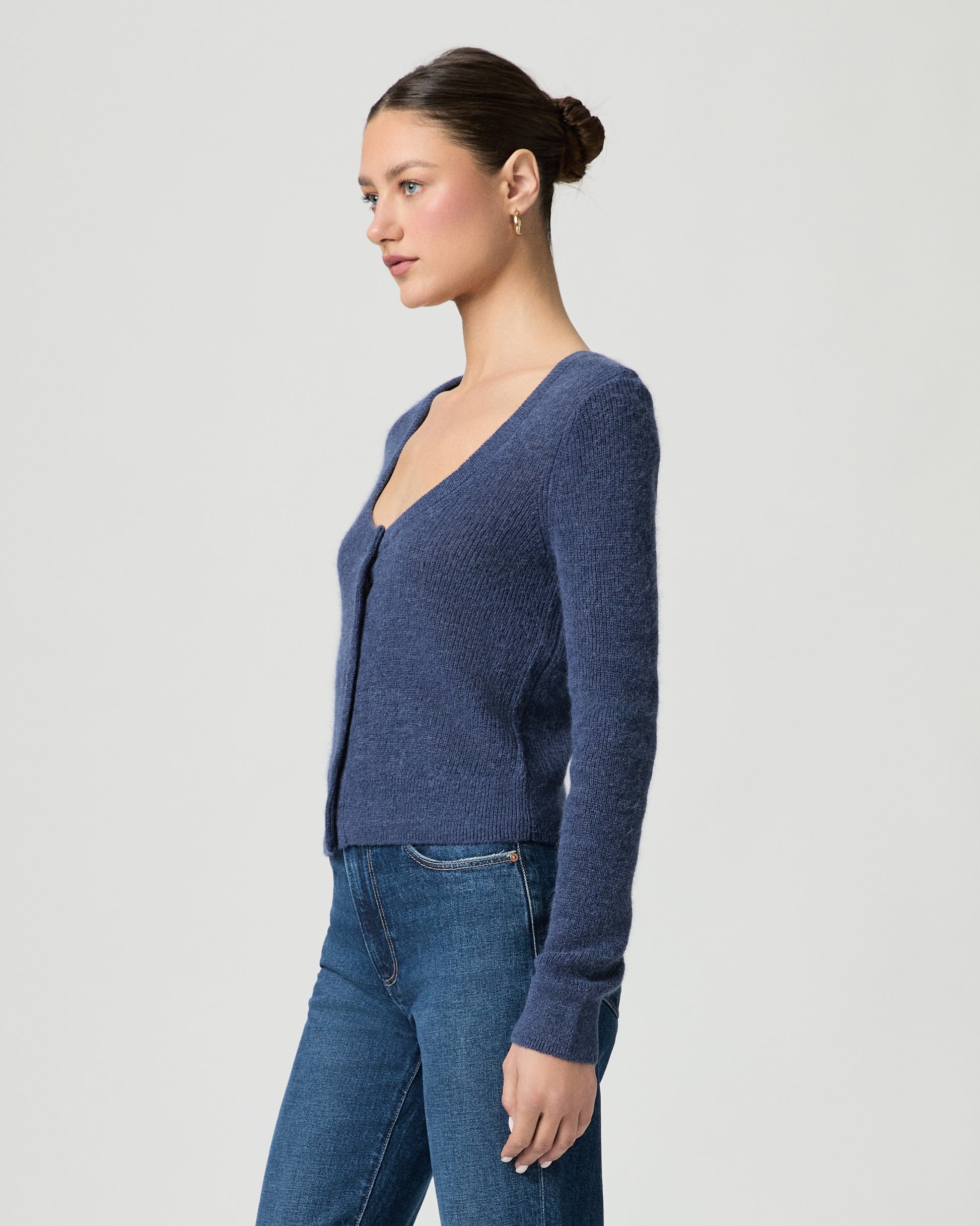 Fortuna Cardigan - Pale Sapphire XXS
