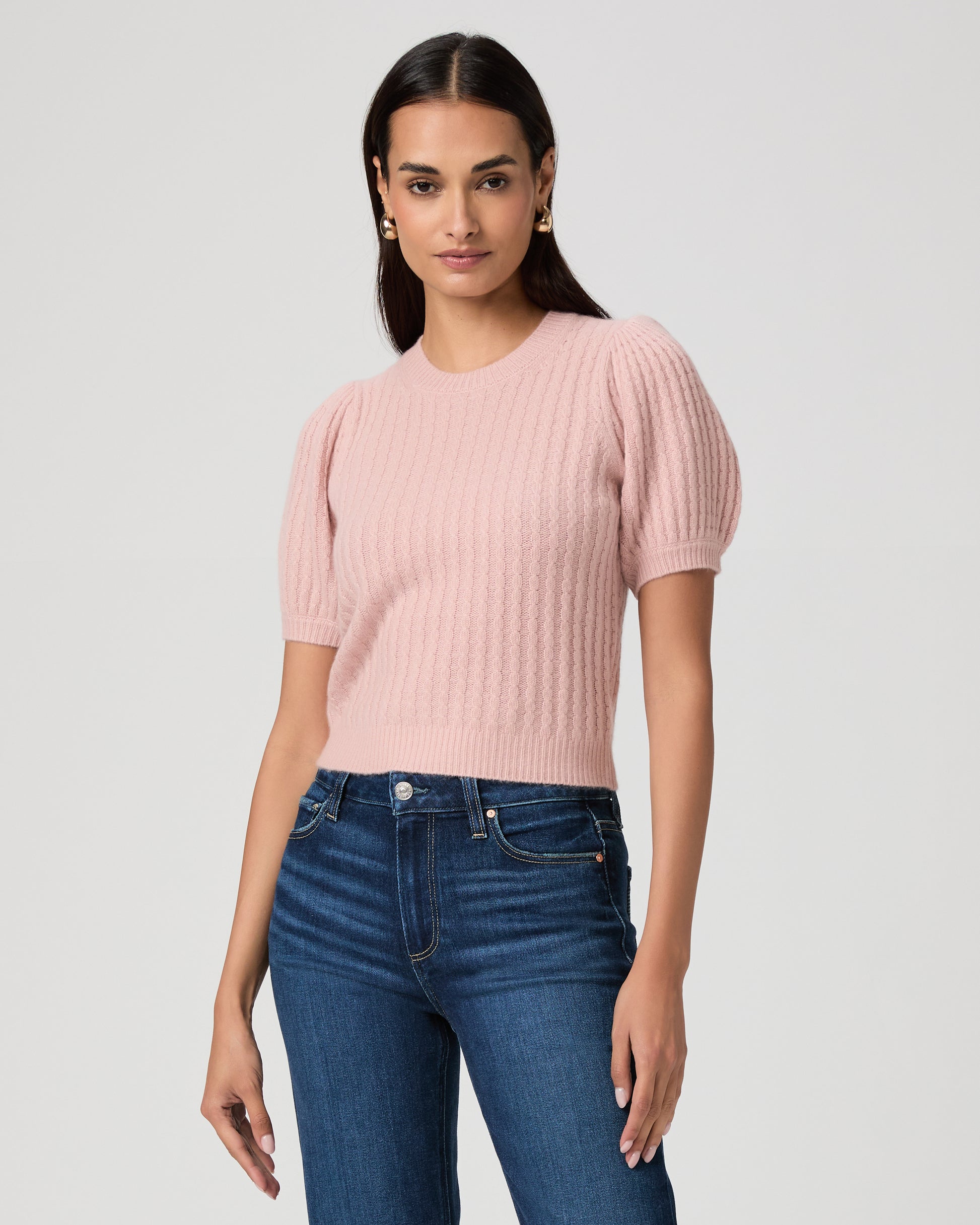 Lucerne Top - Pale Pink XXS