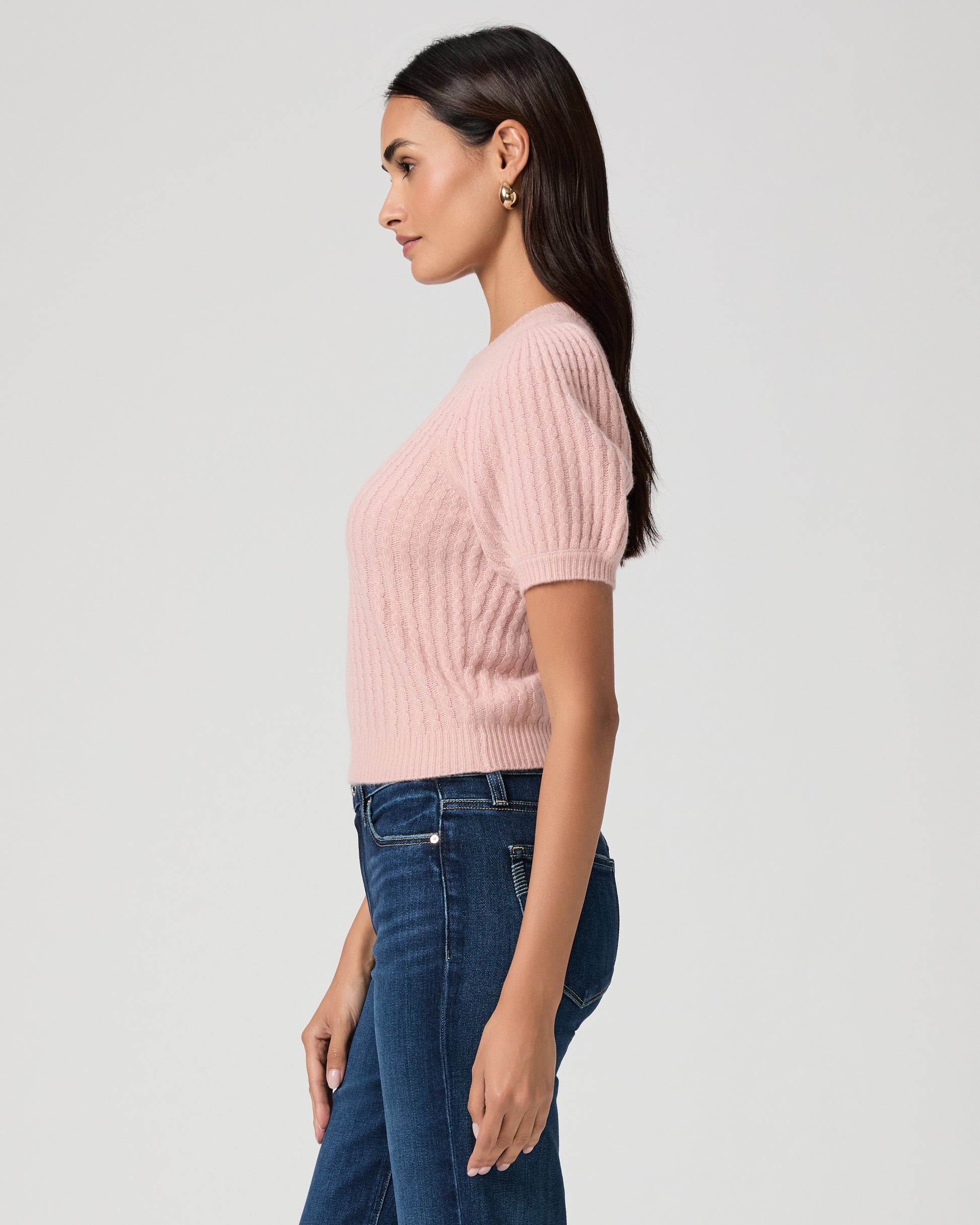 Lucerne Top - Pale Pink XXS
