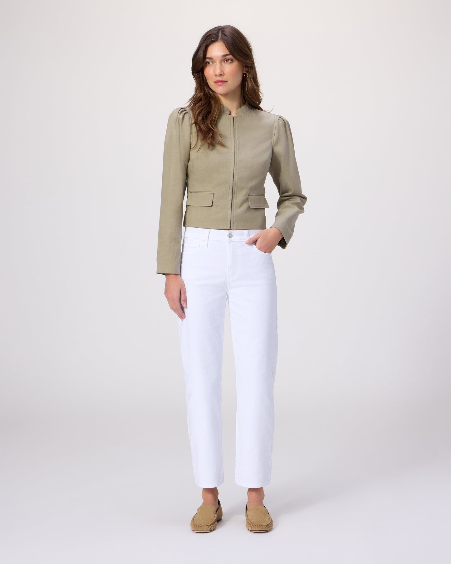 Mason Ankle Straight - Crisp White 23