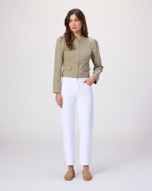 Mason Ankle Straight - Crisp White 23