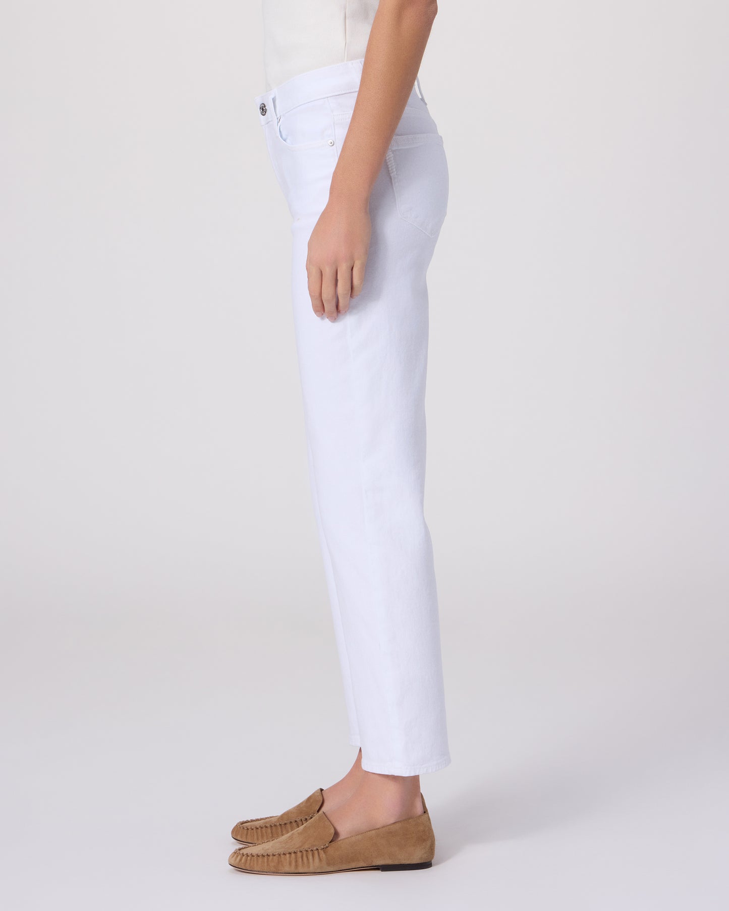 Mason Ankle Straight - Crisp White 23