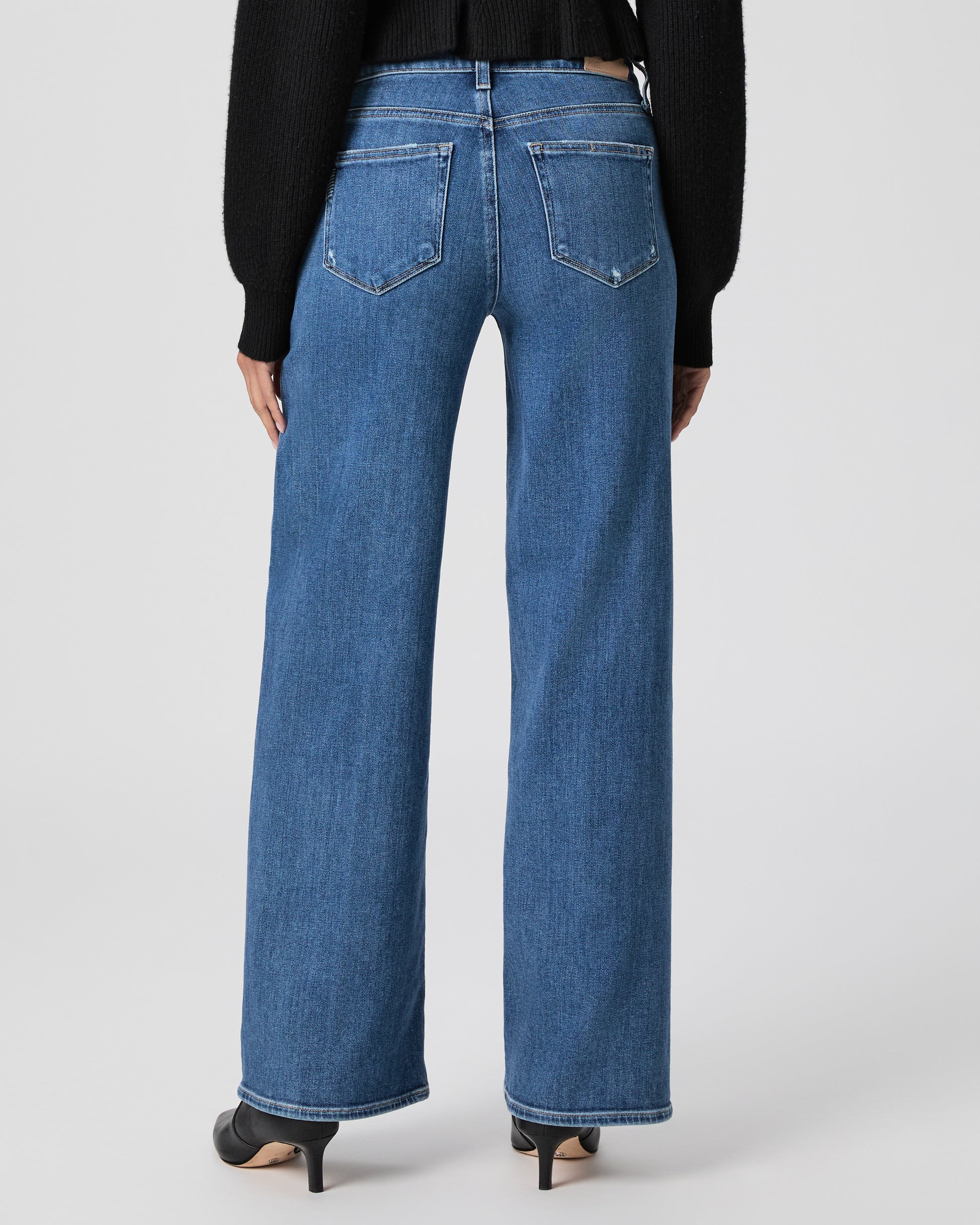 Tatum 32 Inch Wide Leg Jean - Bookshelf 23