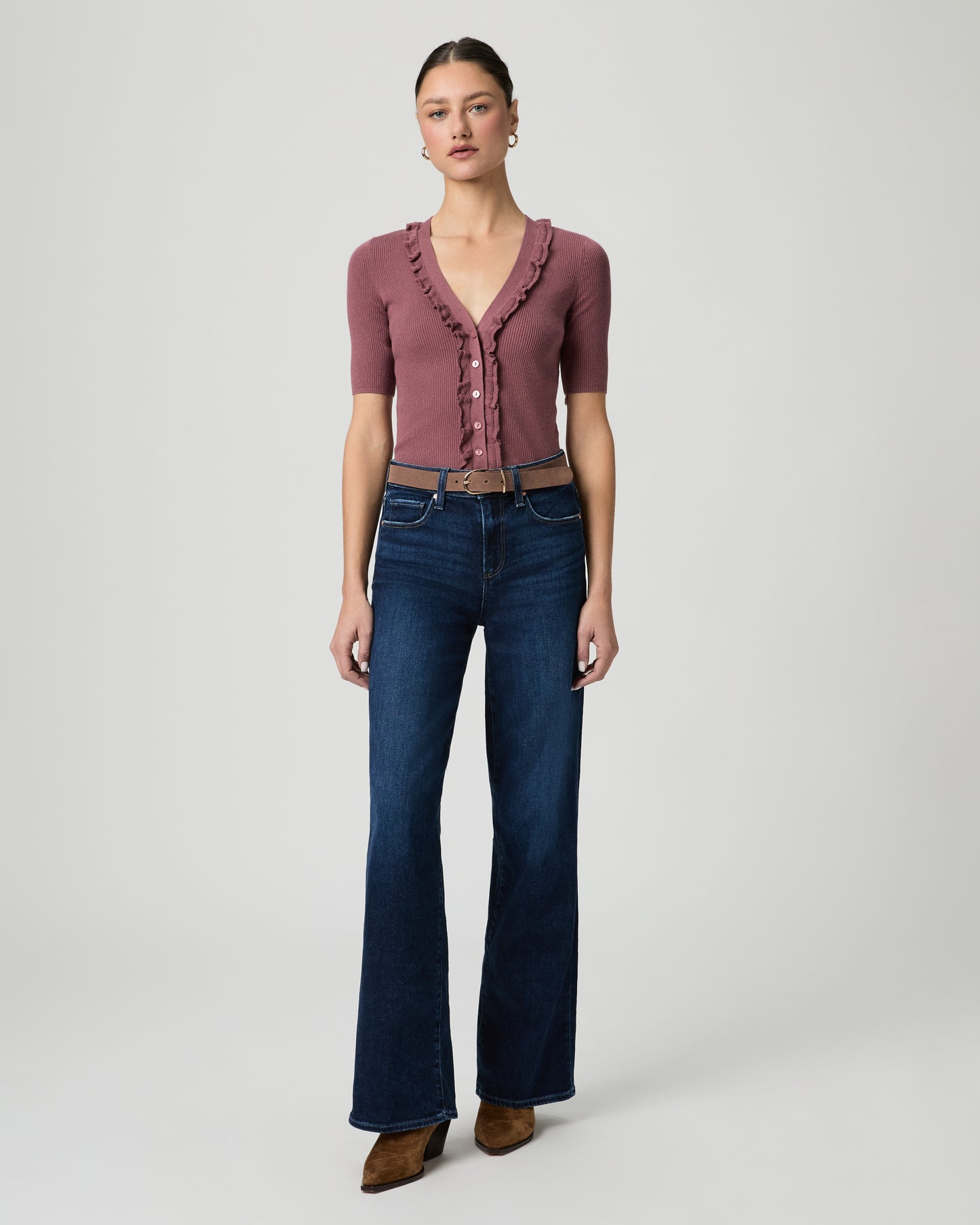 Tatum 32 Inch Wide Leg Jean - Cambre 23