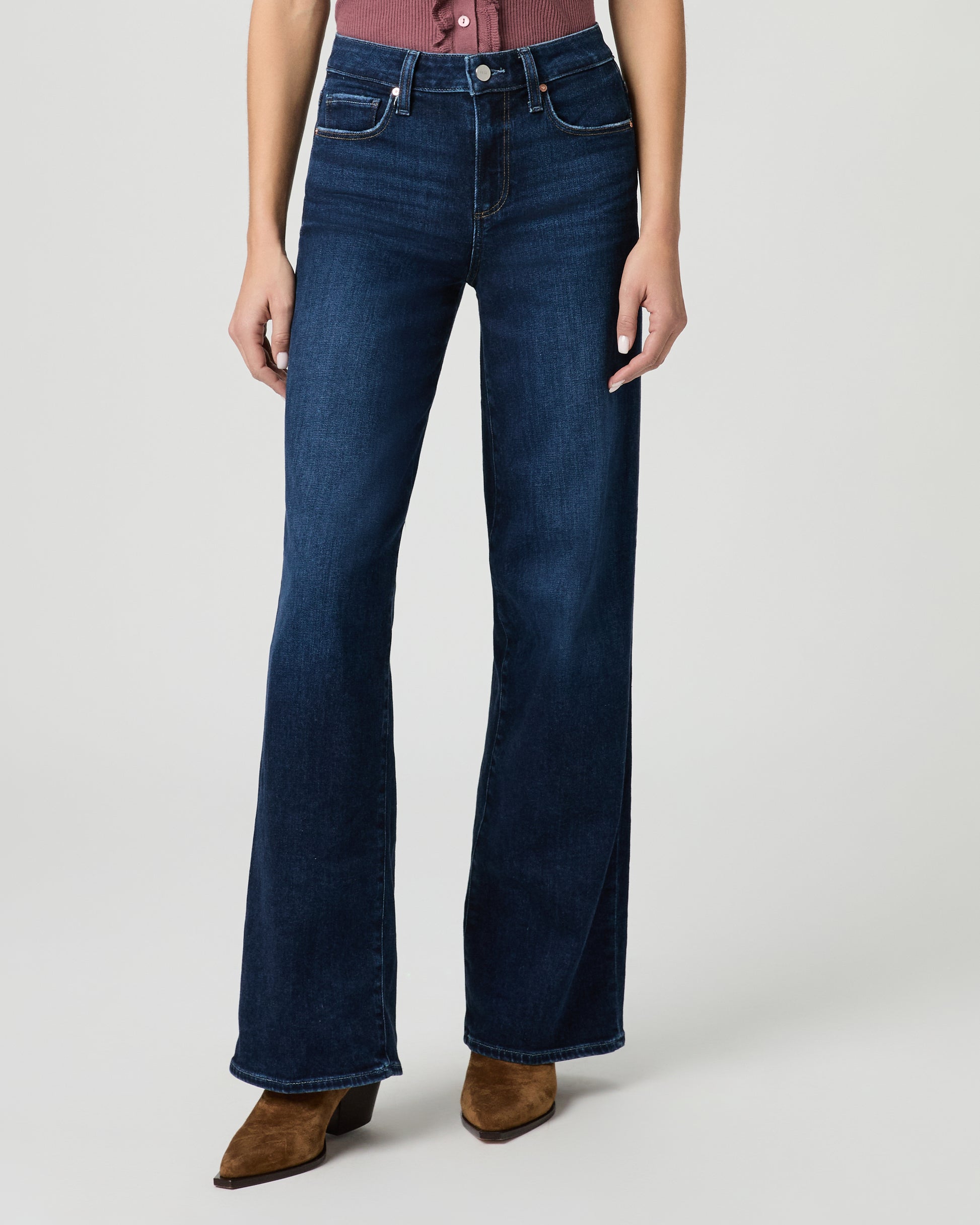 Tatum 32 Inch Wide Leg Jean - Cambre 23