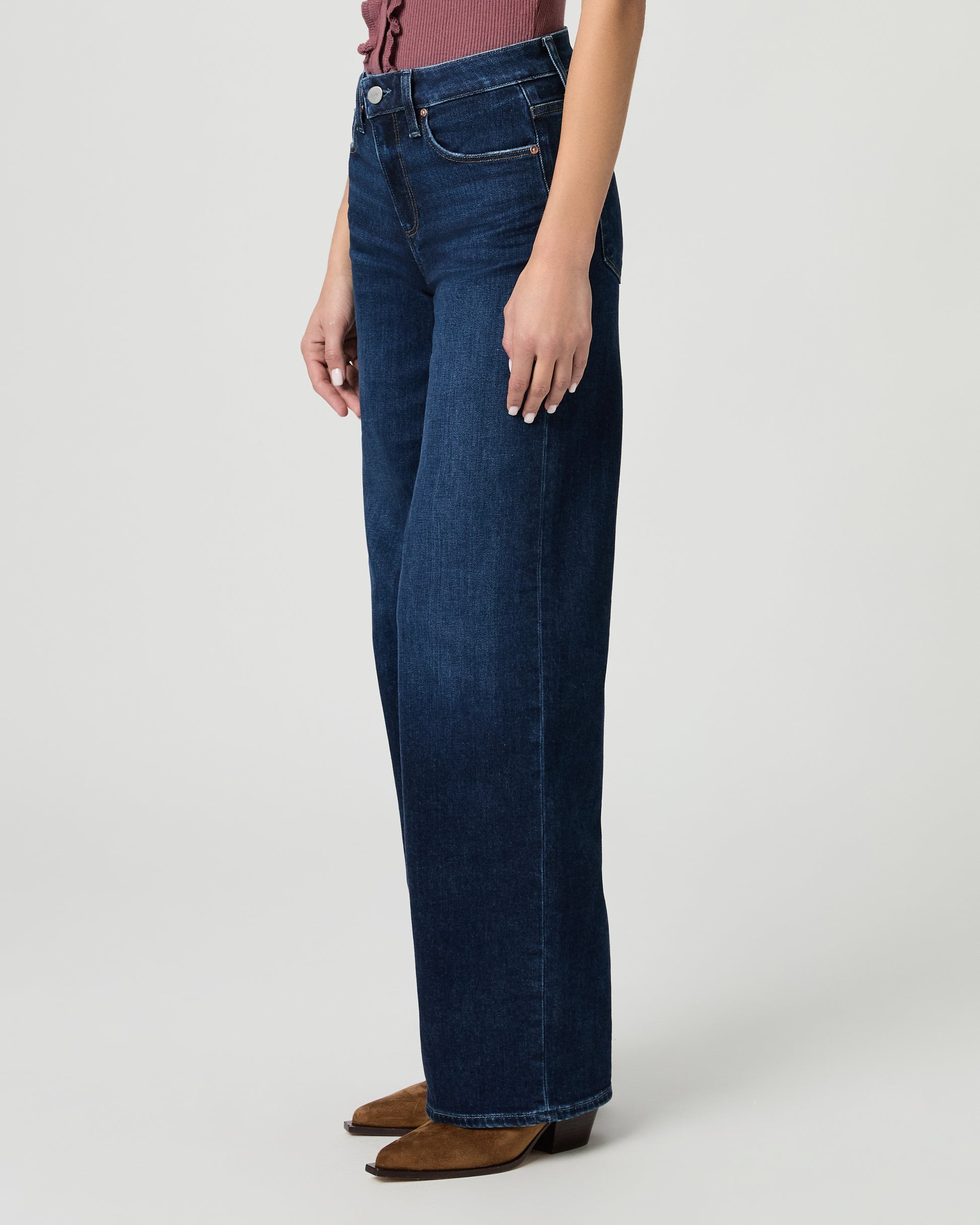 Tatum 32 Inch Wide Leg Jean - Cambre 23