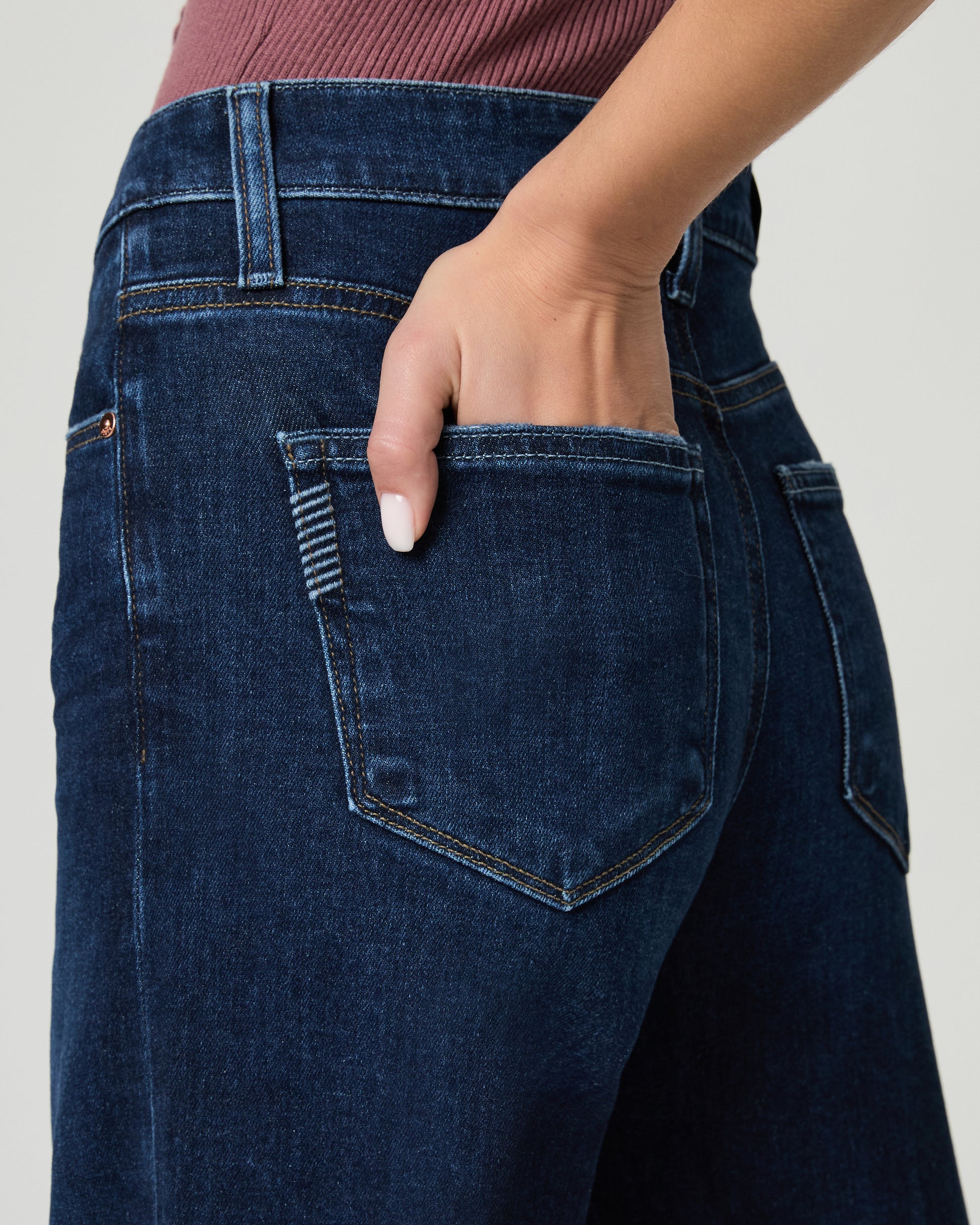 Tatum 32 Inch Wide Leg Jean - Cambre 23